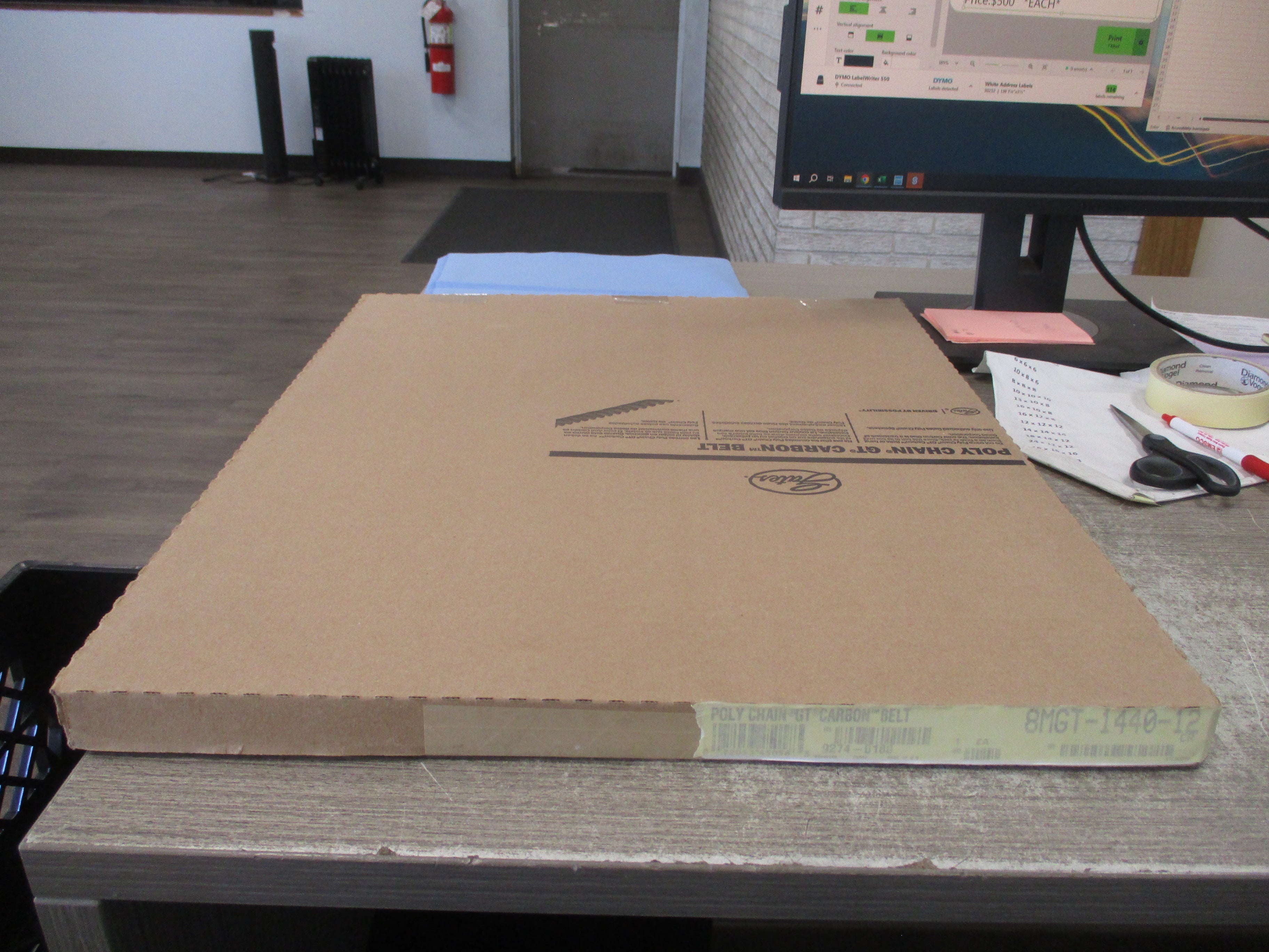 Gates Poly Chain GT Carbon Belt 8MGT-1440-12 New Surplus