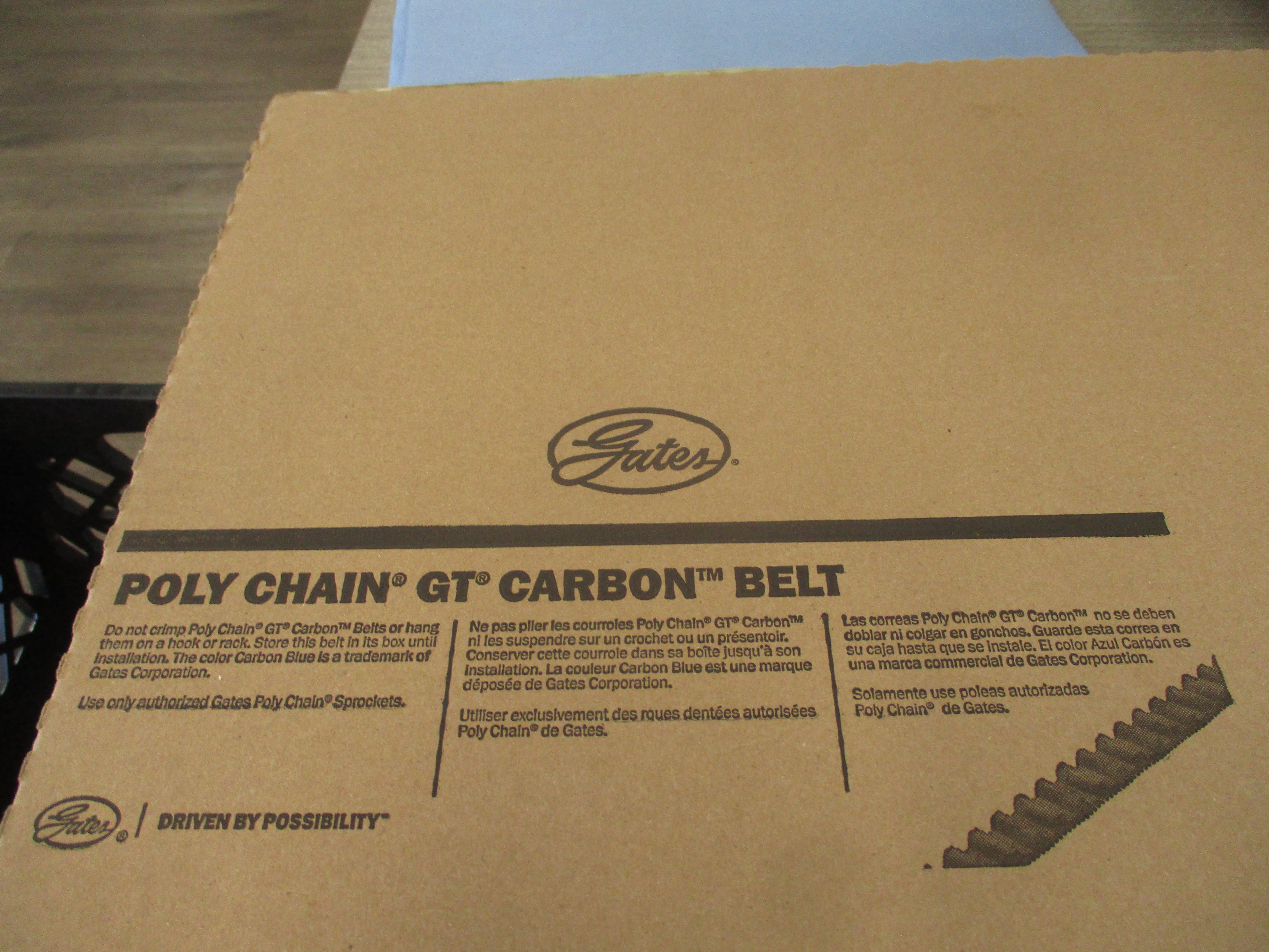 Gates Poly Chain GT Carbon Belt 8MGT-1440-12 New Surplus