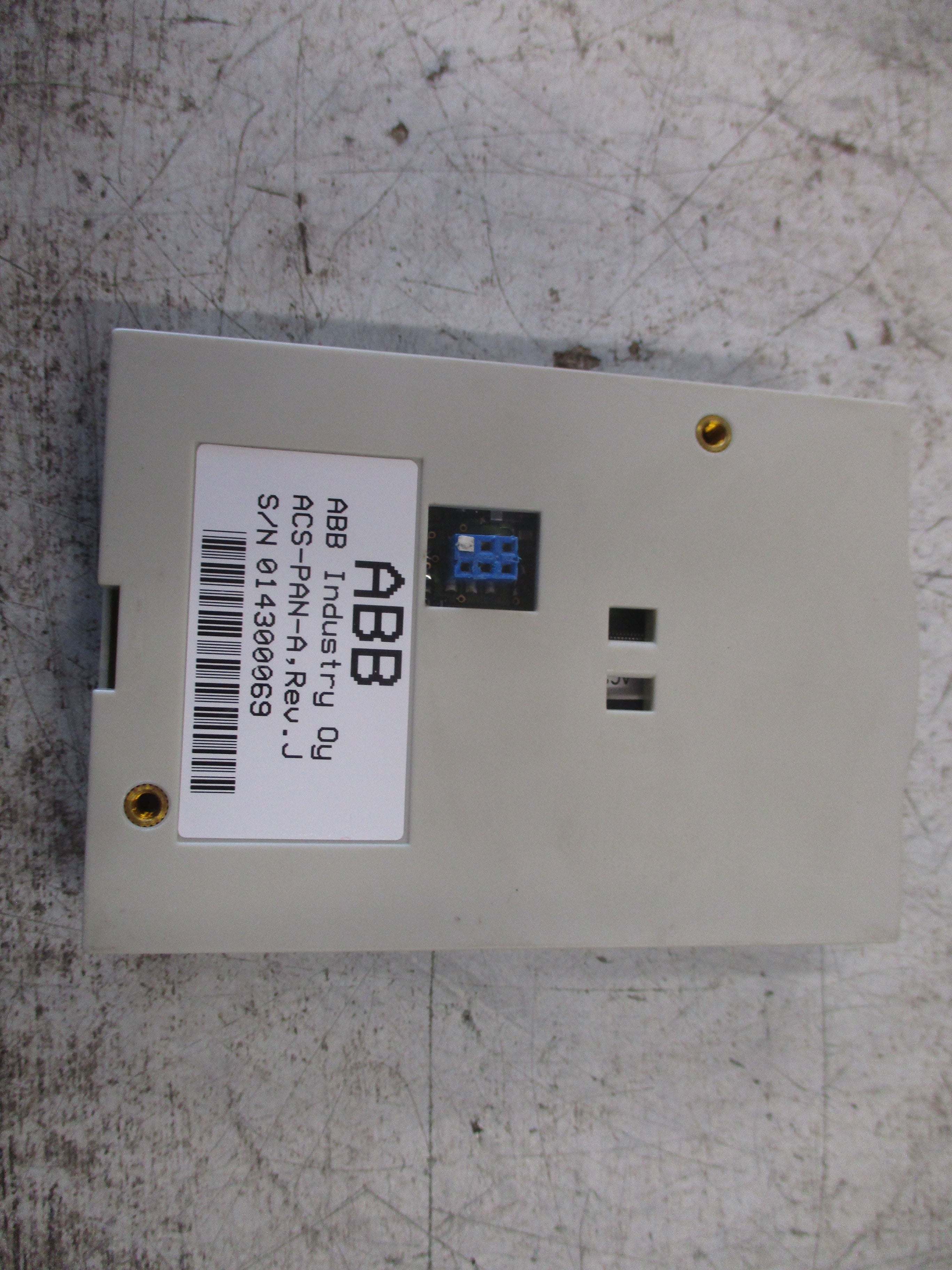 ABB Keypad ACS-PAN-A Rev. J Used