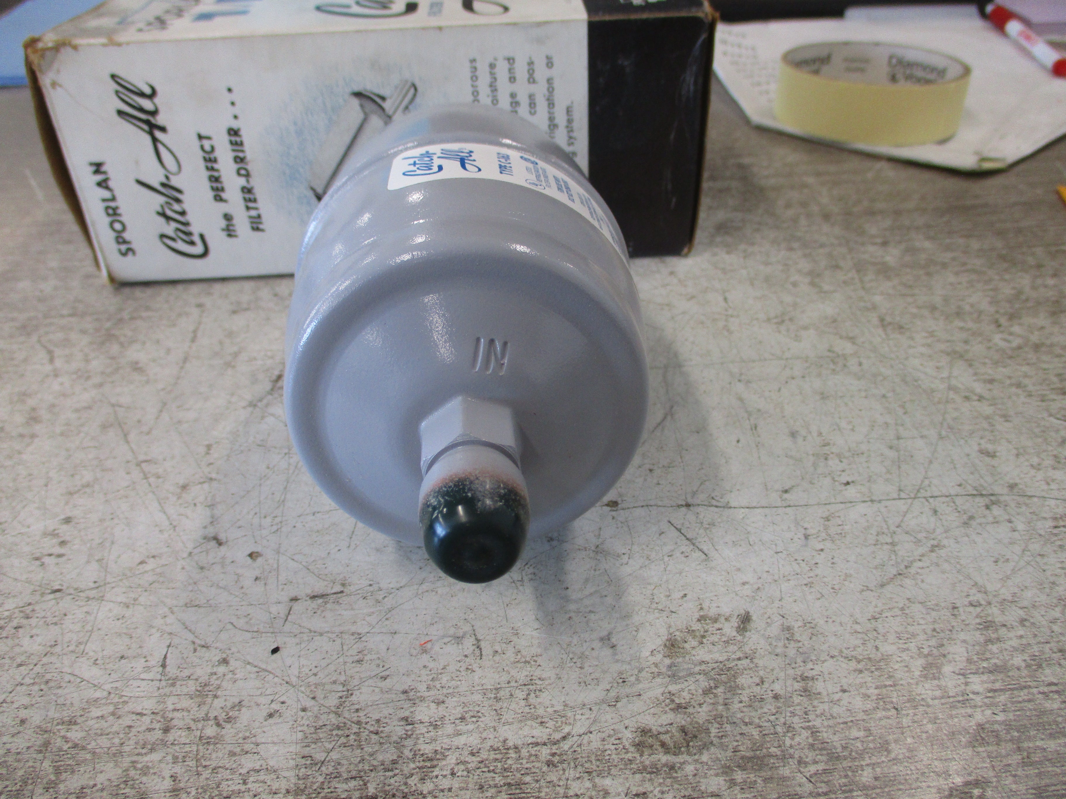 Sporlan Catch-All Filter Drier C-163 3/8" SAE Flare New Surplus