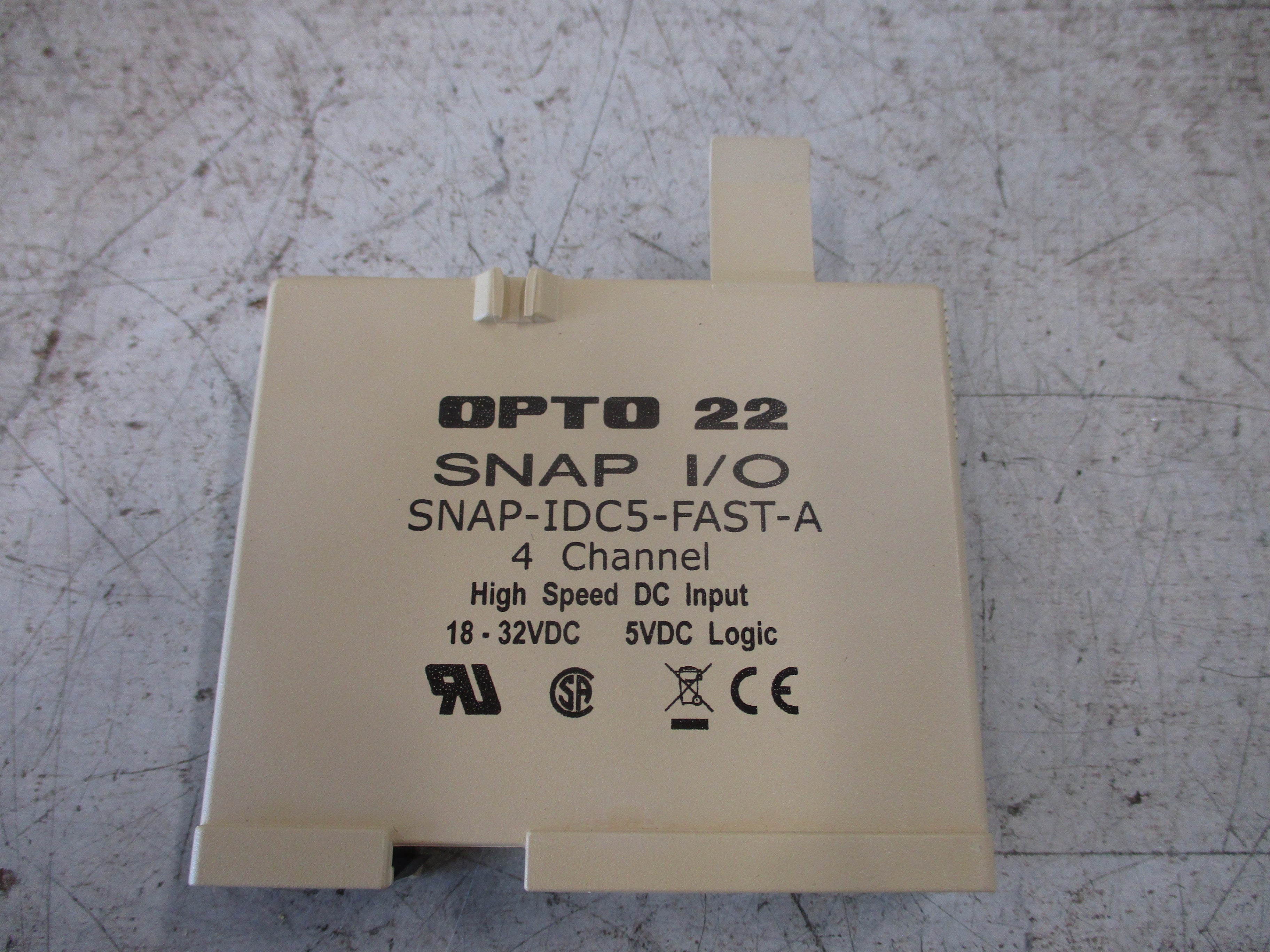 Opto 22 Snap I/O High Speed DC Input Module SNAP-IDC5-FAST-A 18-32VDC 4-Ch Used