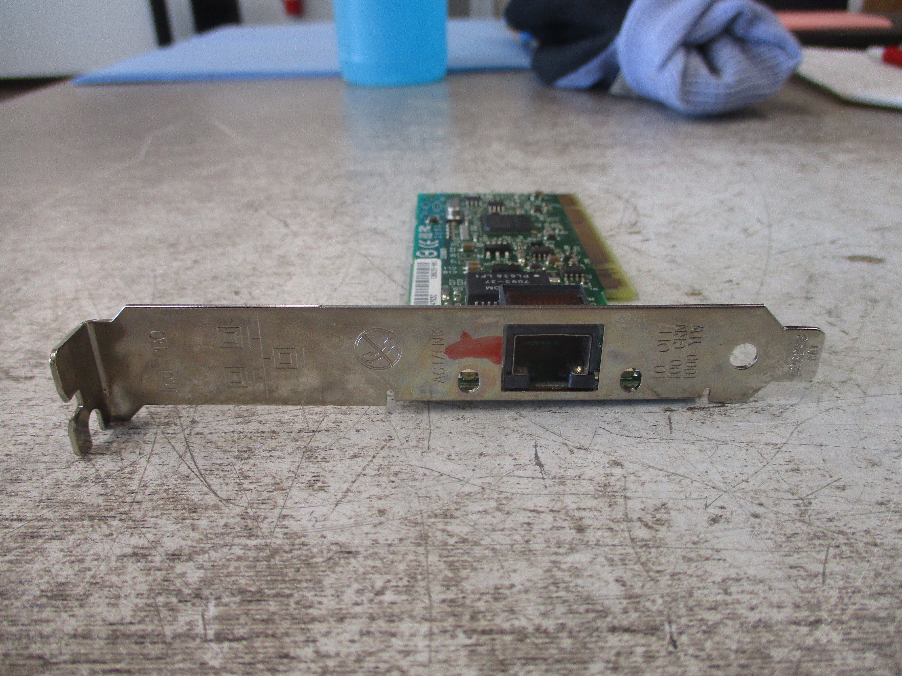 Intel PRO/1000GT Gigabit Ethernet Adapter C80235-001 PCI Used