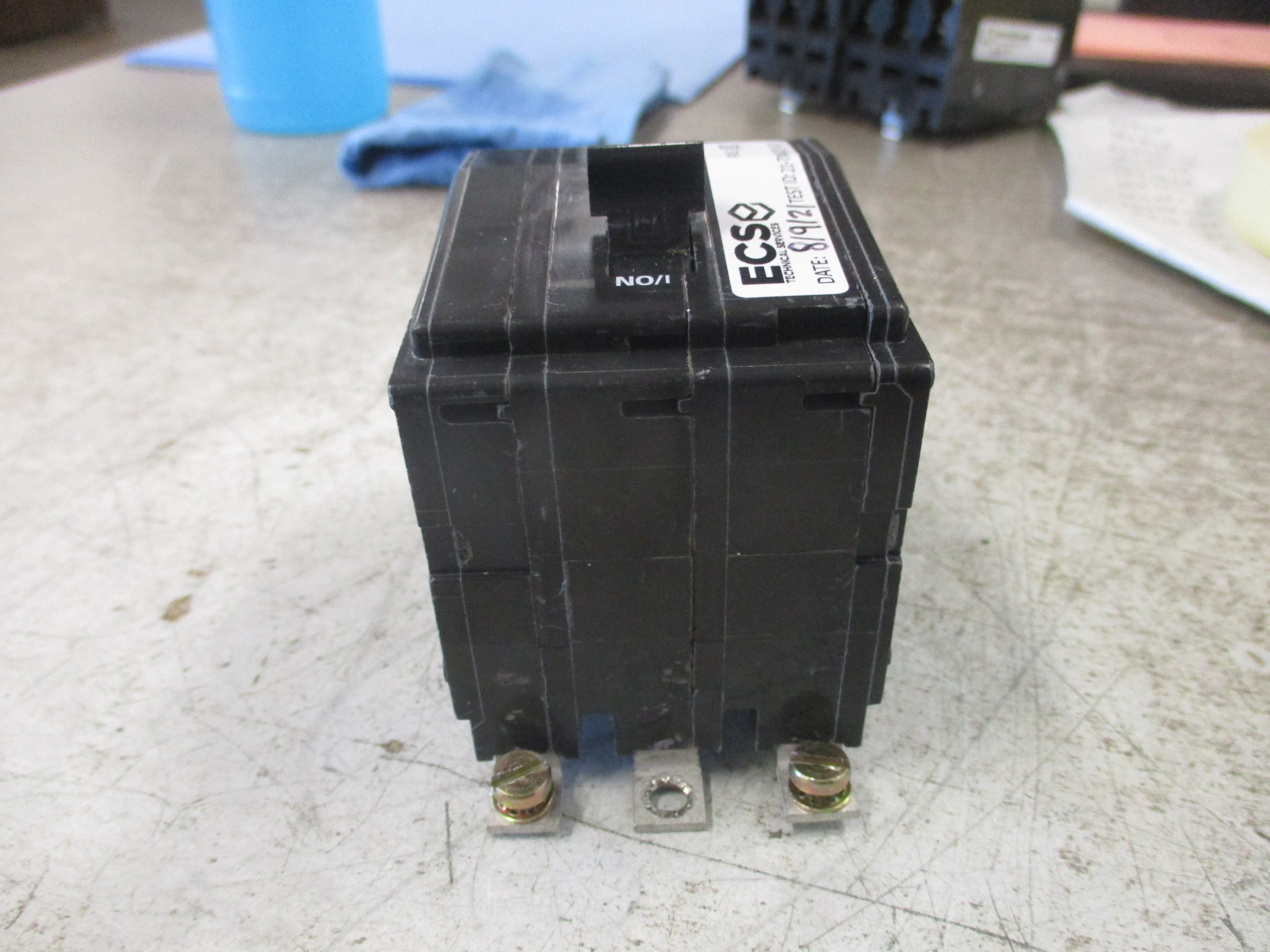 Square D Bolt-On Circuit Breaker QOB360 60A 240V 3P (2) screws Used