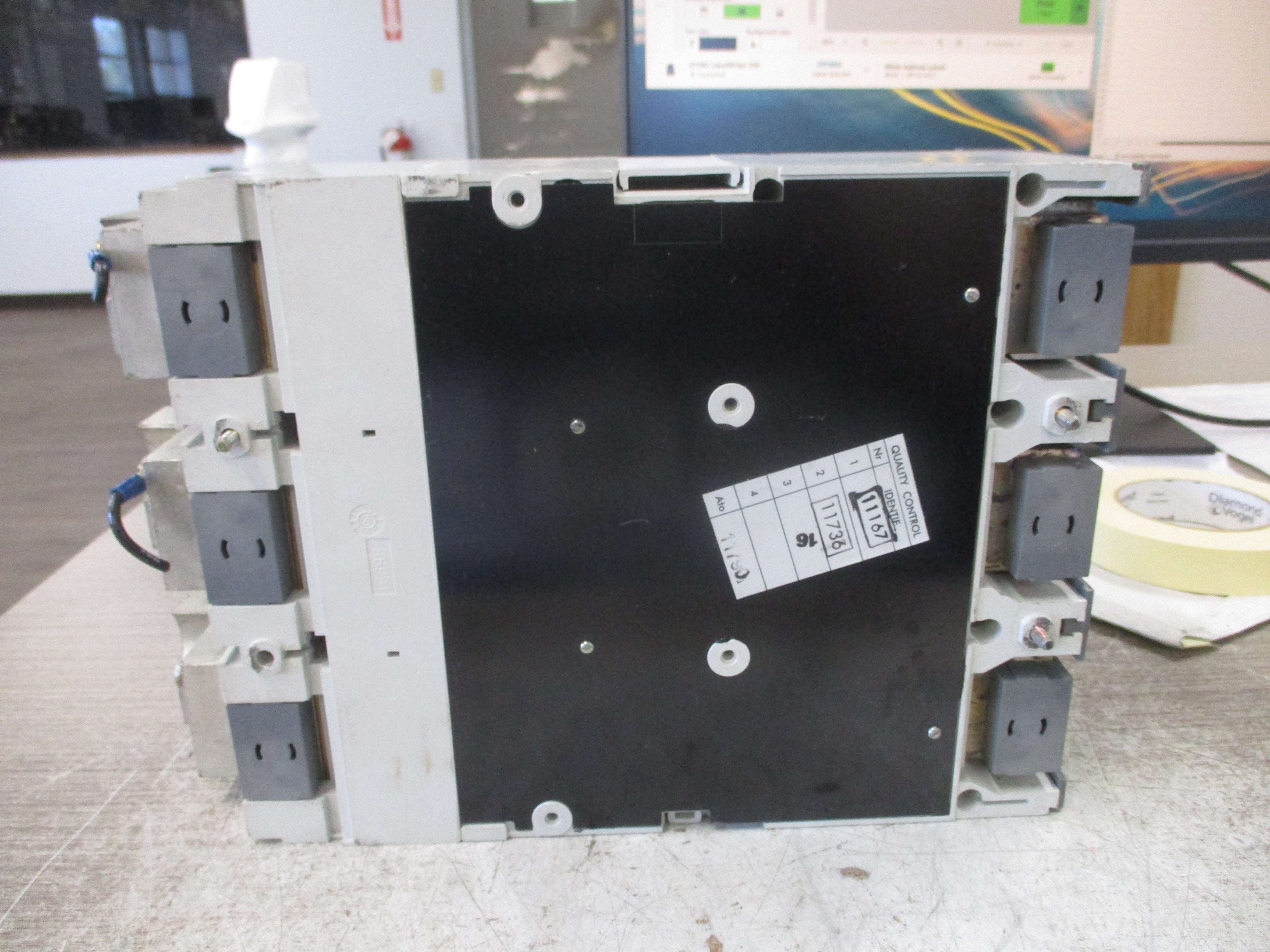 ABB SACE S6 Breaker Disconnect S6H-D 600 600A 600V 3P *No Handle* Used