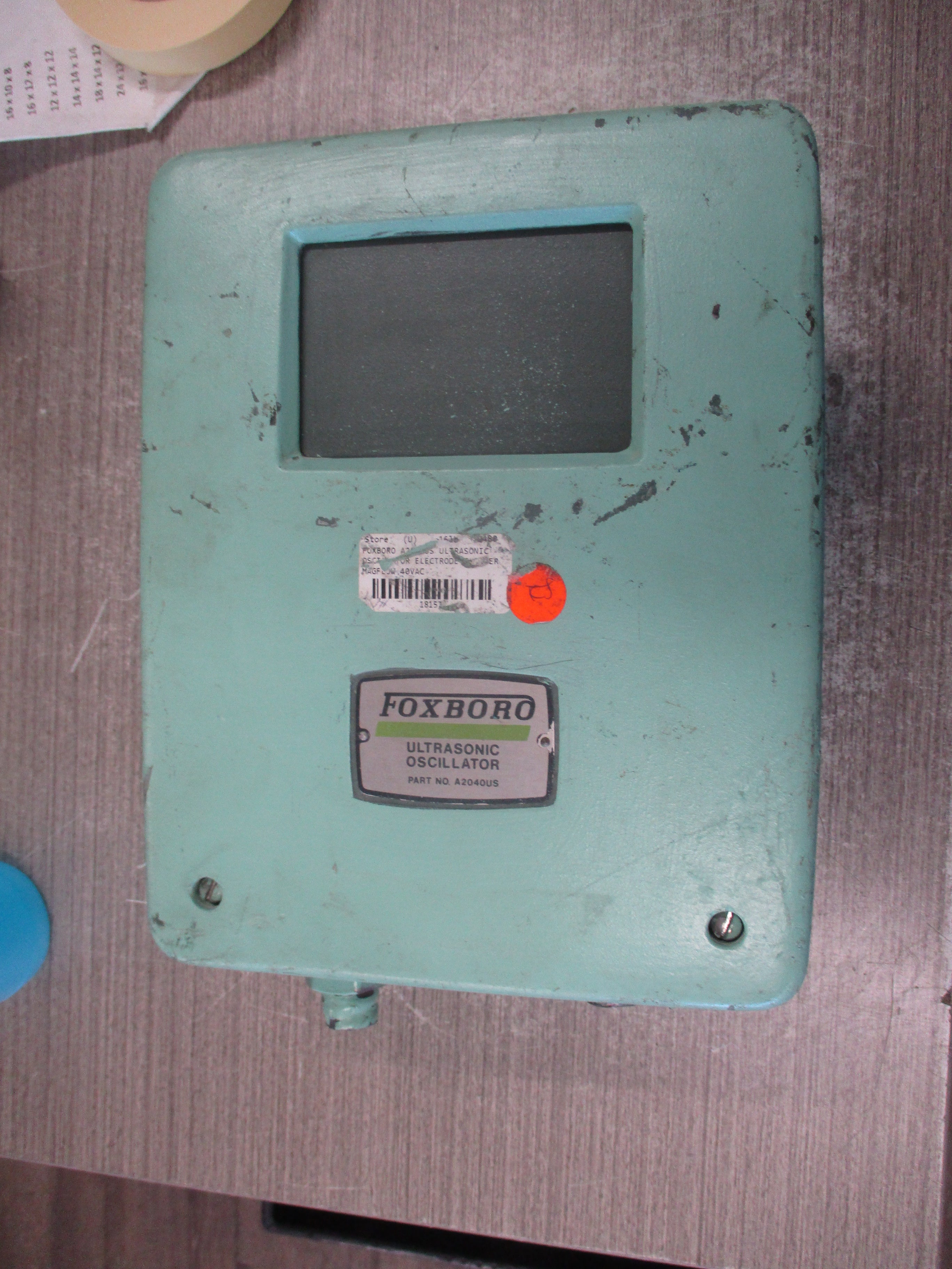 Foxboro Ultrasonic Oscillator A2040US Used