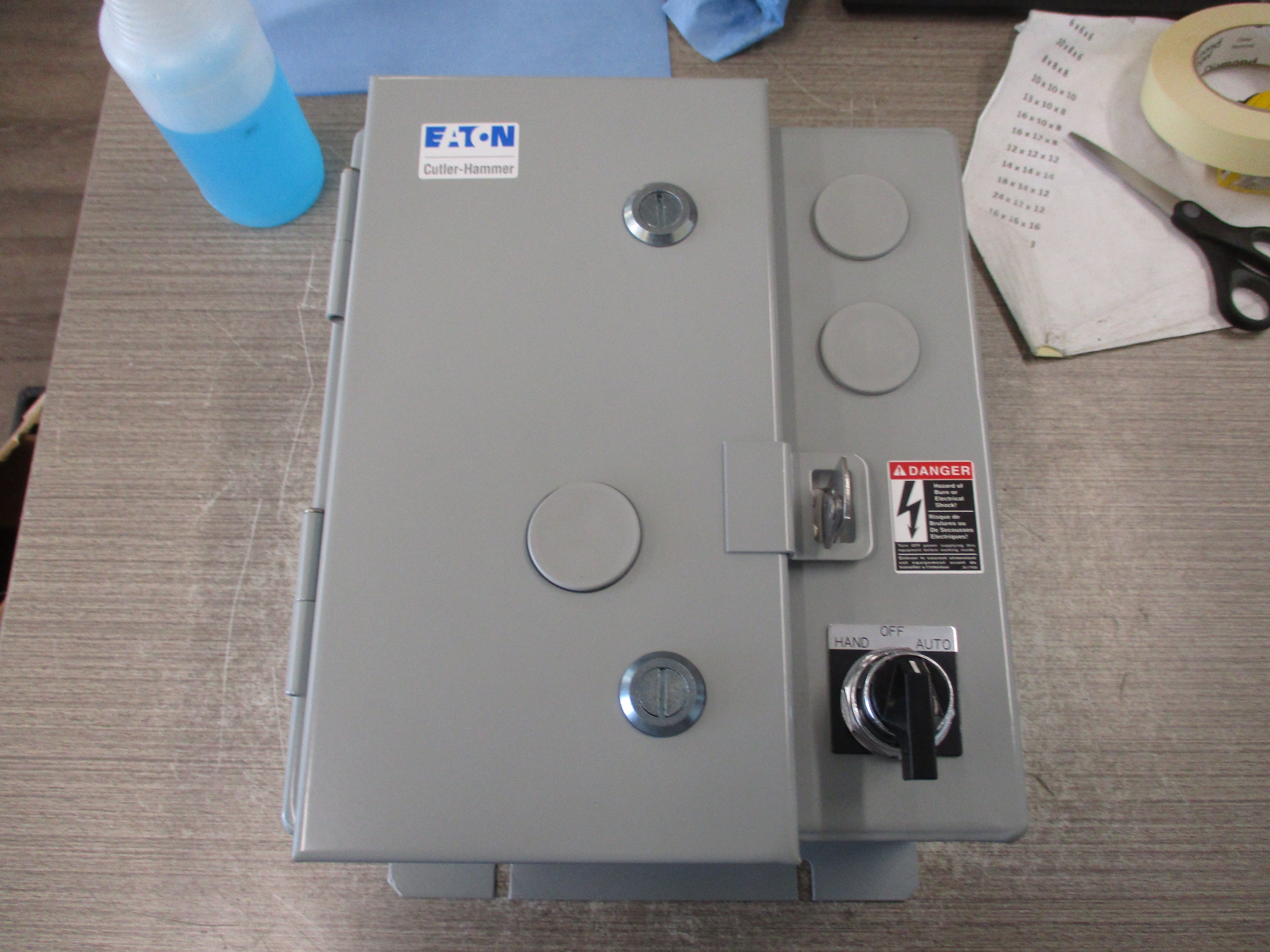 Eaton/Cutler-Hammer Enclosed Size 2 Contactor ENC0121A3A Ser. A1 Mods: A29S3