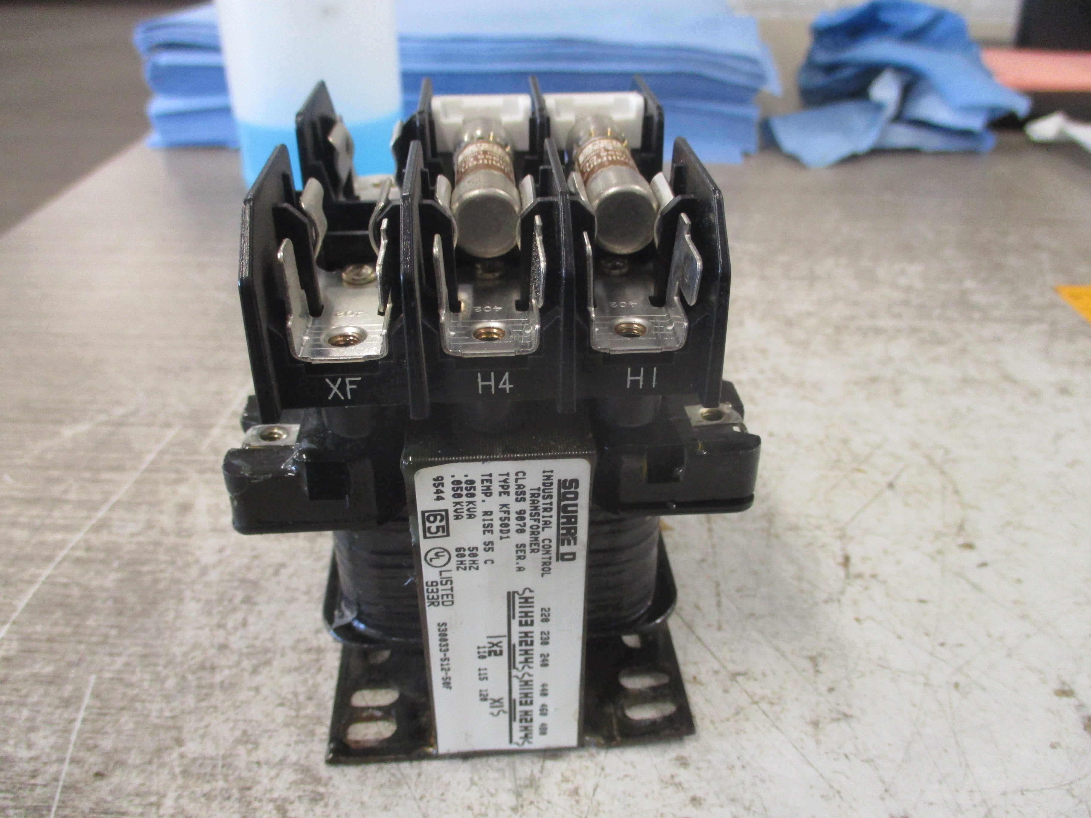Square D Control Transformer 9070 KF50D1 Ser. A 0.050 KVA Pri: 240/480V
