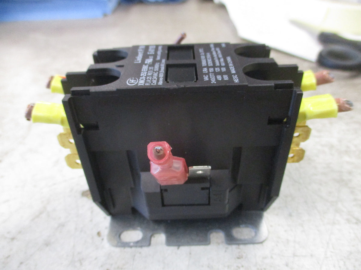 Liebert Contactor E-011B 24V Coil 25A 600V Used