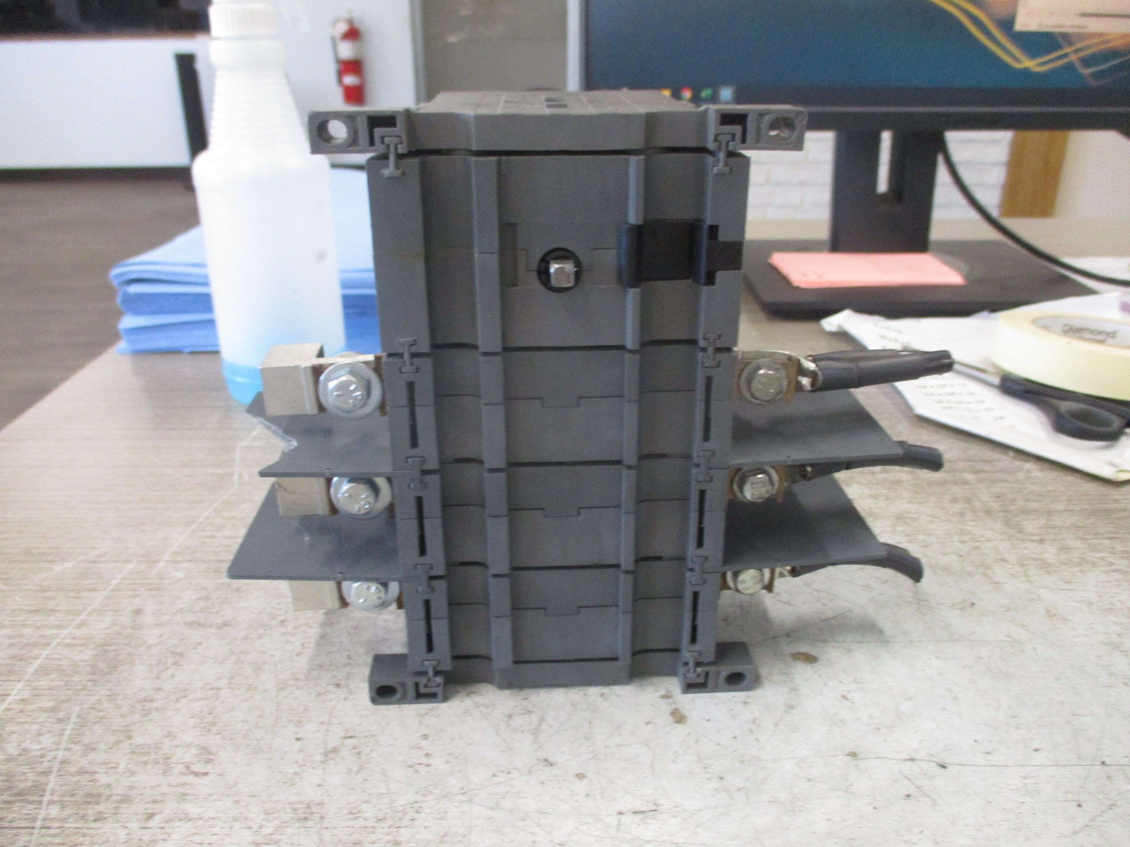 ABB Fusible Disconnect Switch OS 100J03 100A 600V 3P (3) 70A Fuses