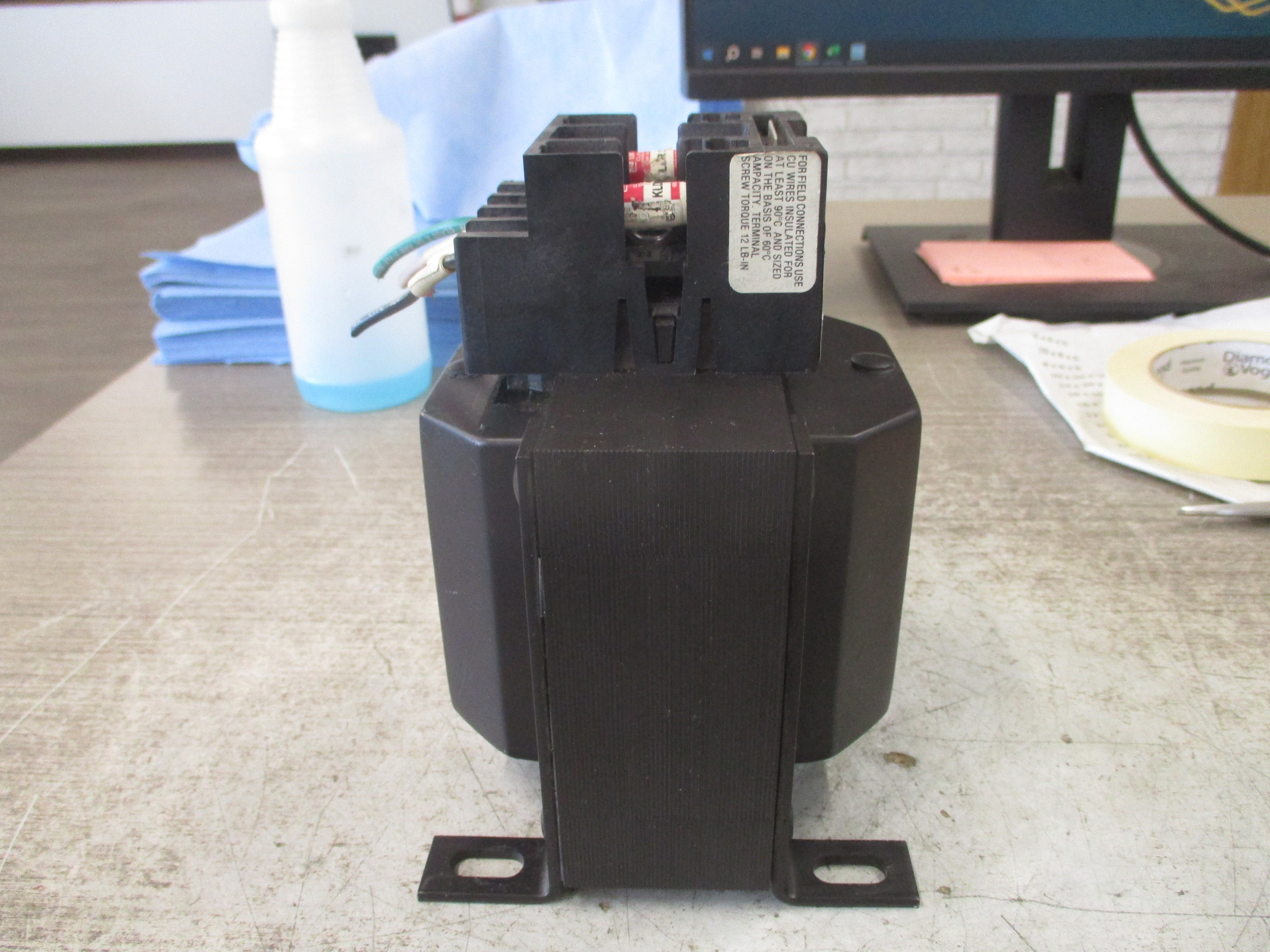 Hevi-Duty Control Transformer E3803PBX 0.380KVA Pri: 240/480V Sec: 120V 50/60Hz