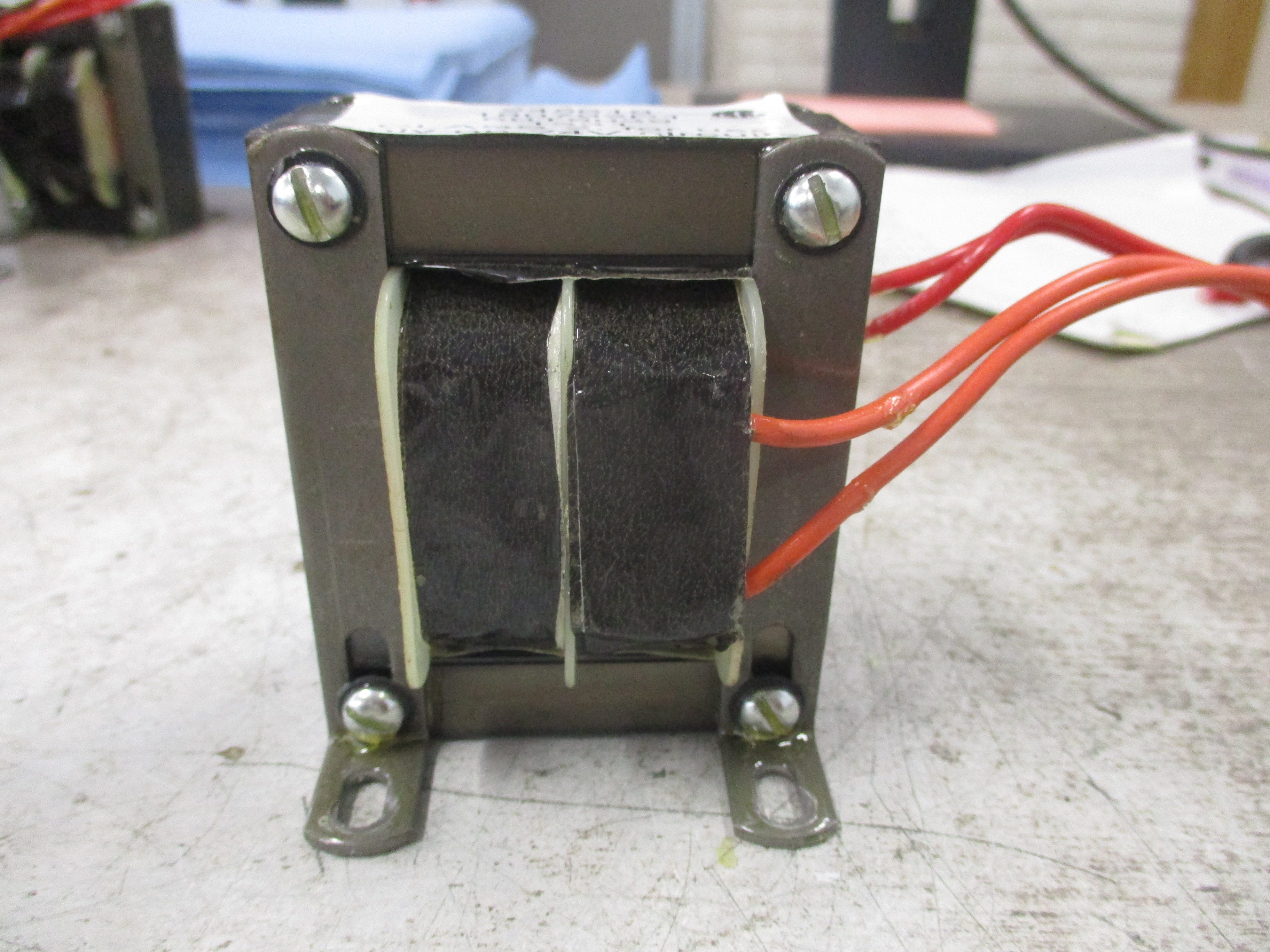 Liebert Transformer 180792P1 45VA Pri: 24V Sec: 22V 50/60Hz Used
