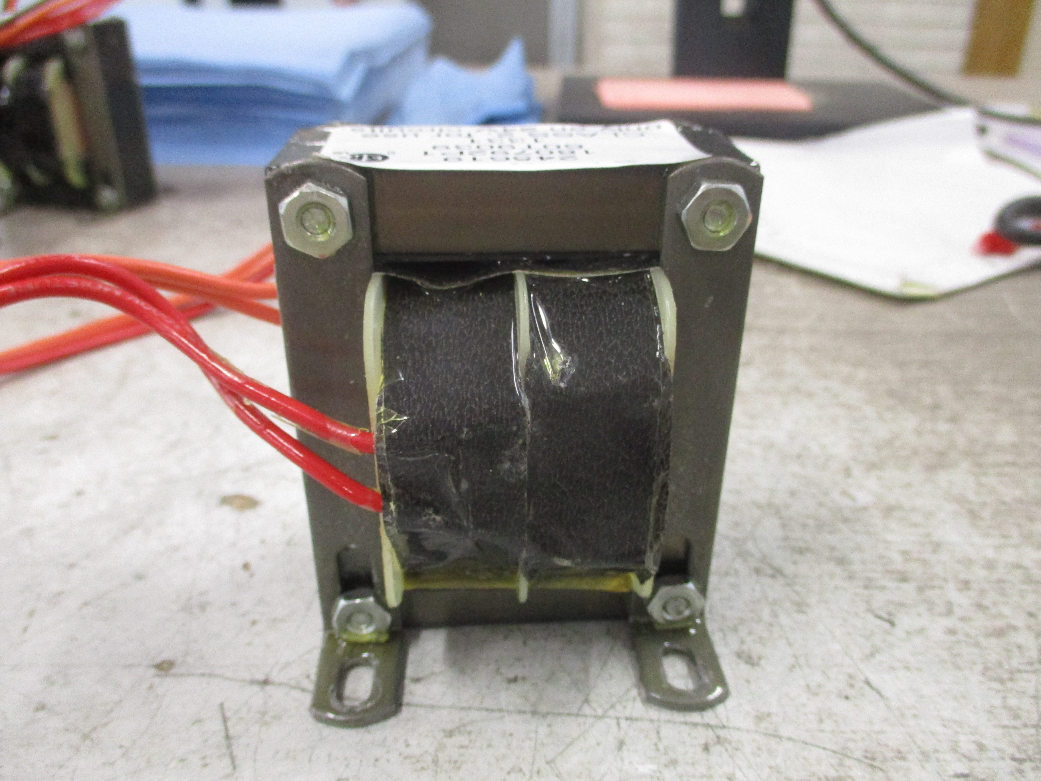 Liebert Transformer 180792P1 45VA Pri: 24V Sec: 22V 50/60Hz Used