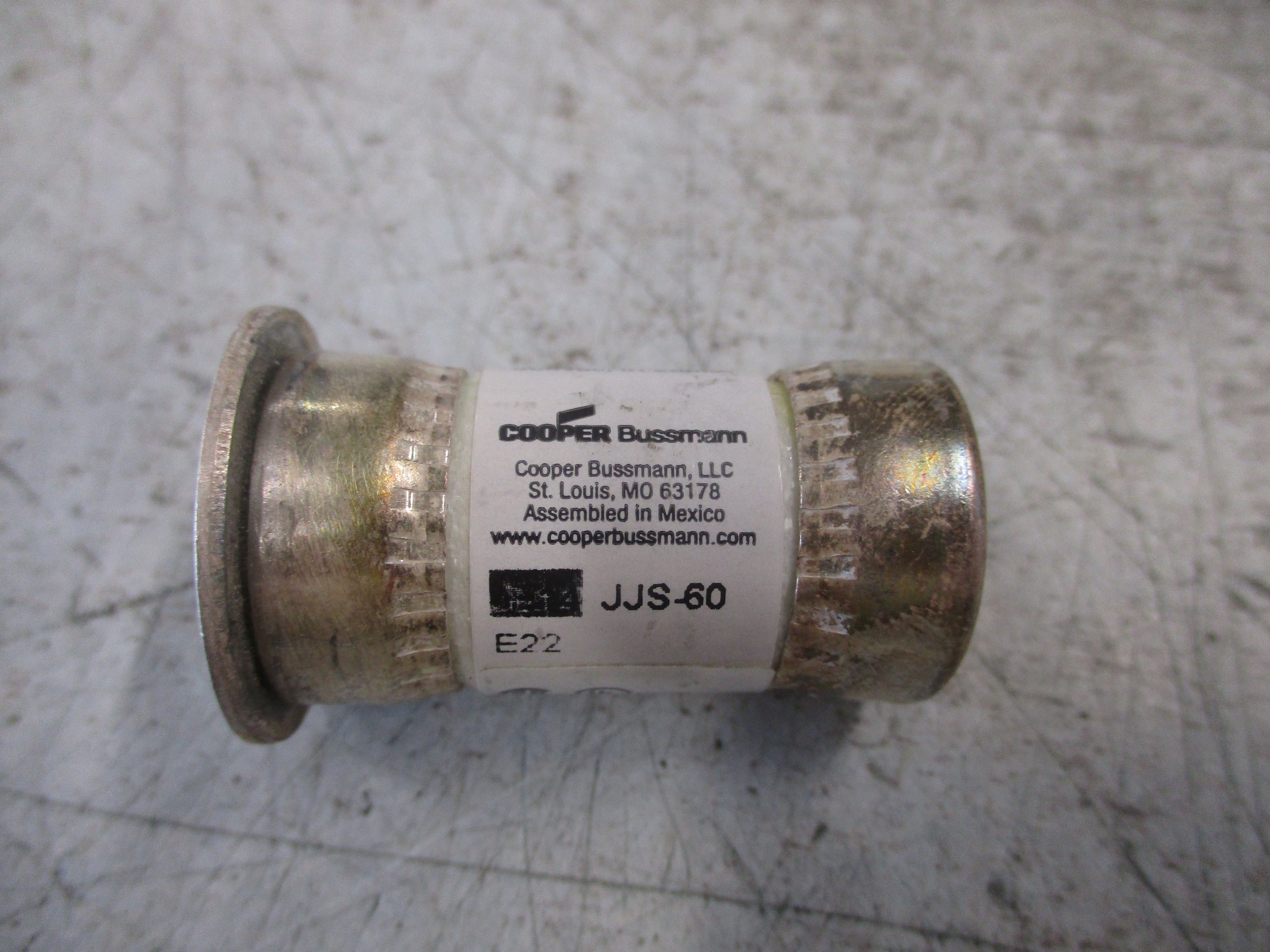 Cooper Bussmann Limitron Fuse JJS-60 60A 600V Used