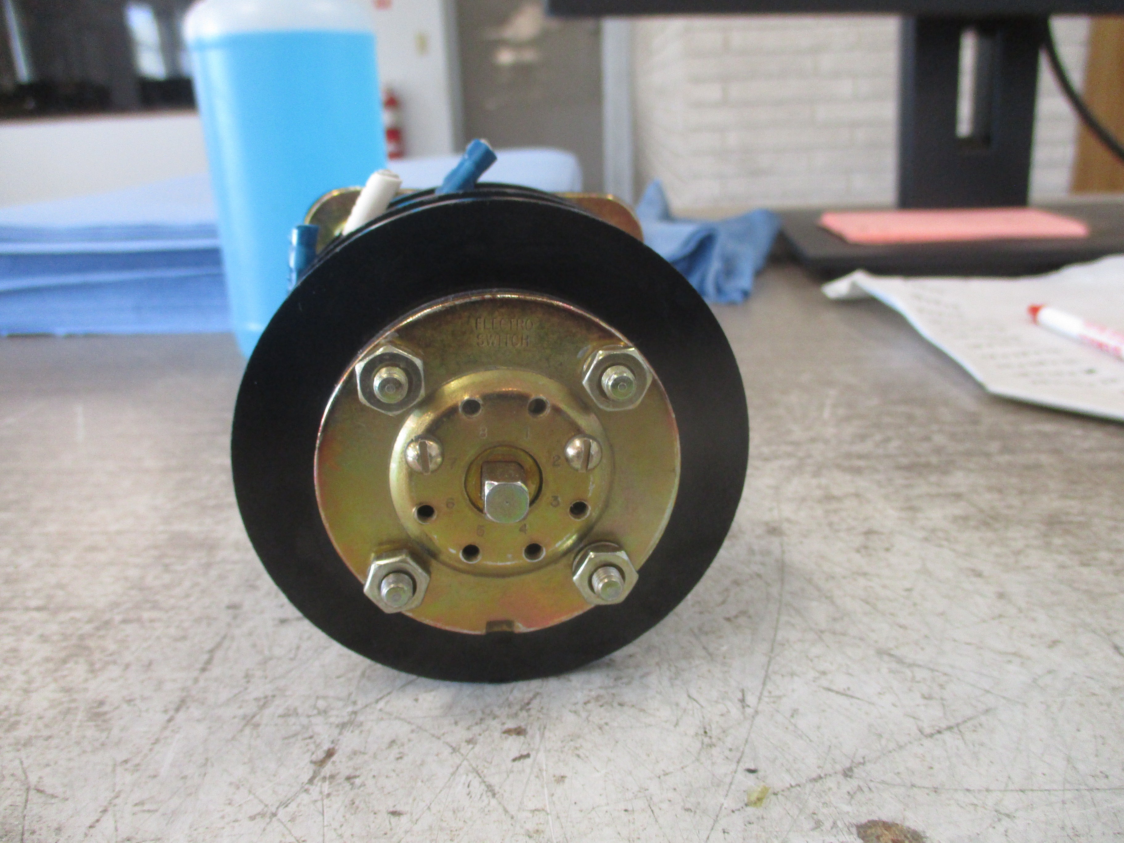 Electroswitch Series 24 Frequency Meter Rotary Switch 24202B Used