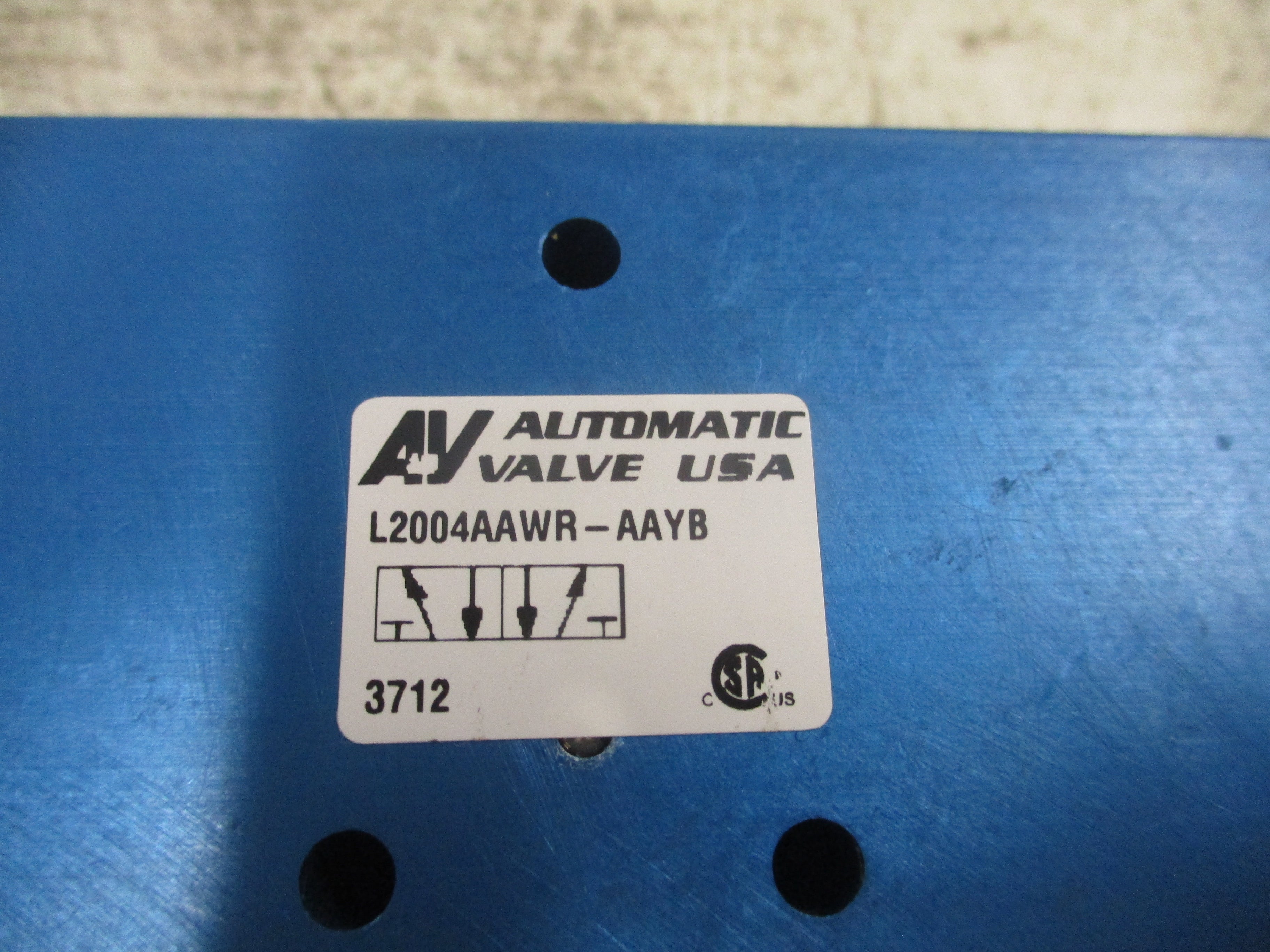 Automatic Valve Solenoid Valve L2004AAWR-AAYB Used