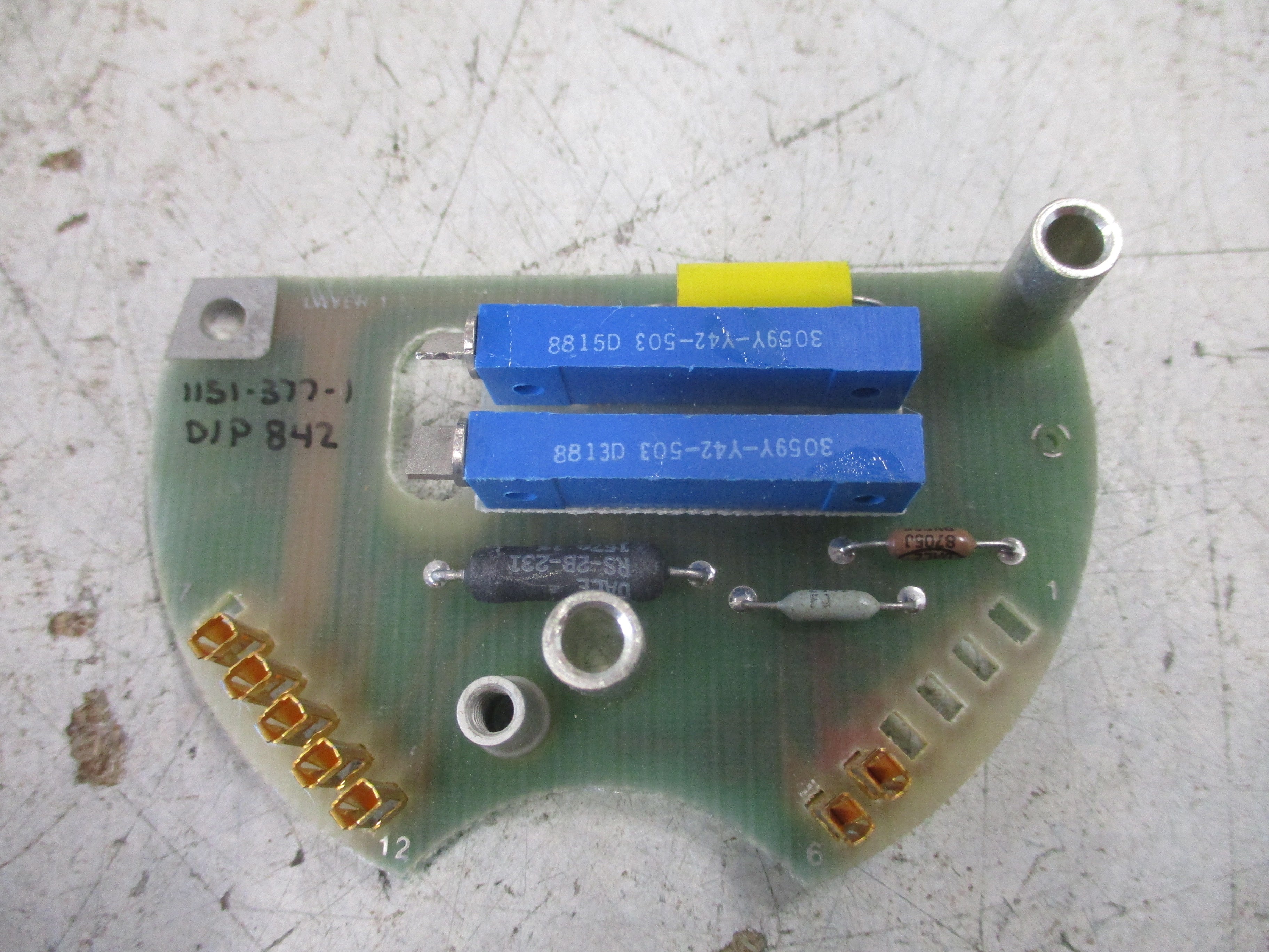 Emerson calibration Board 1151-377-1 Used