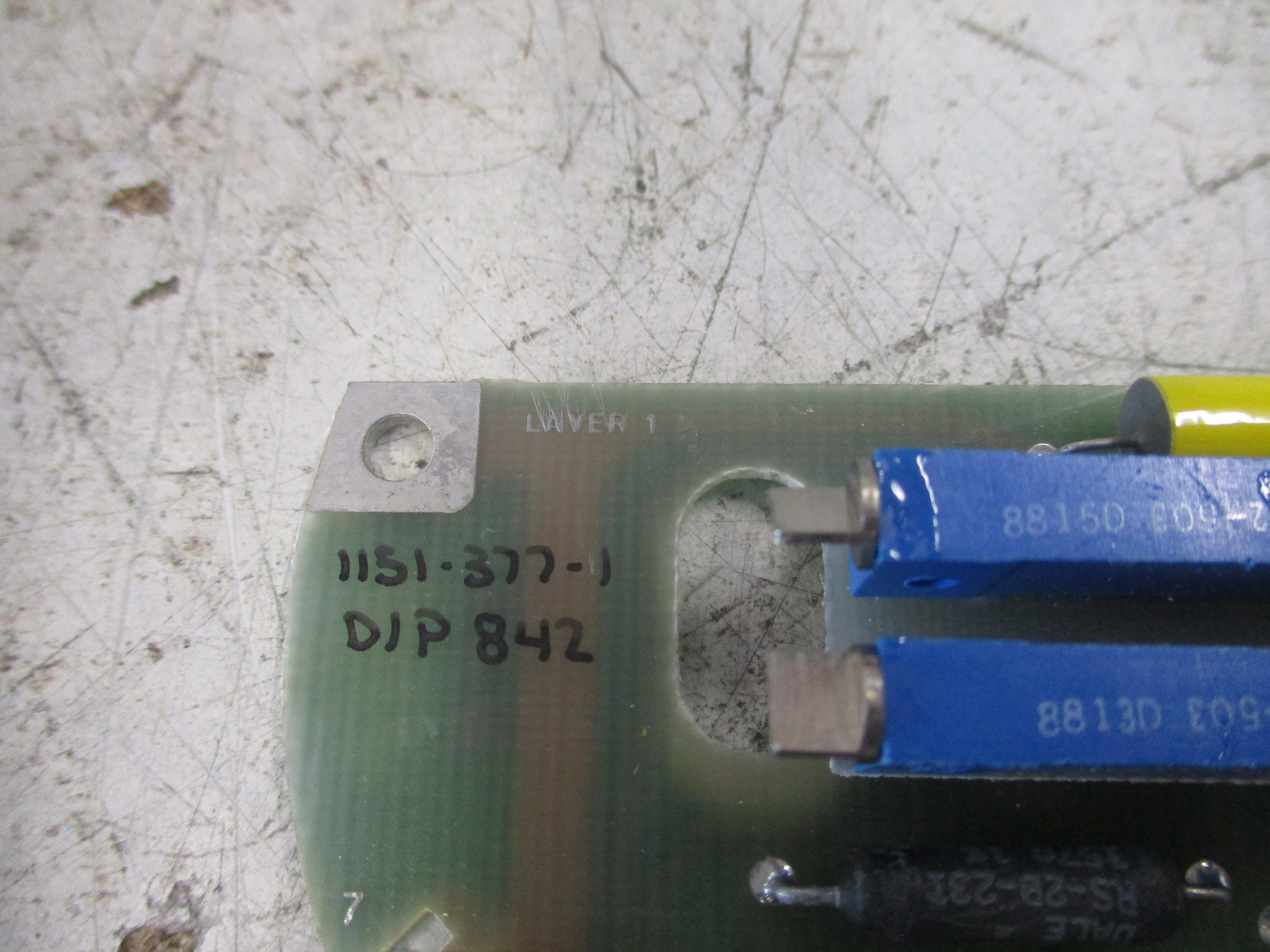 Emerson calibration Board 1151-377-1 Used