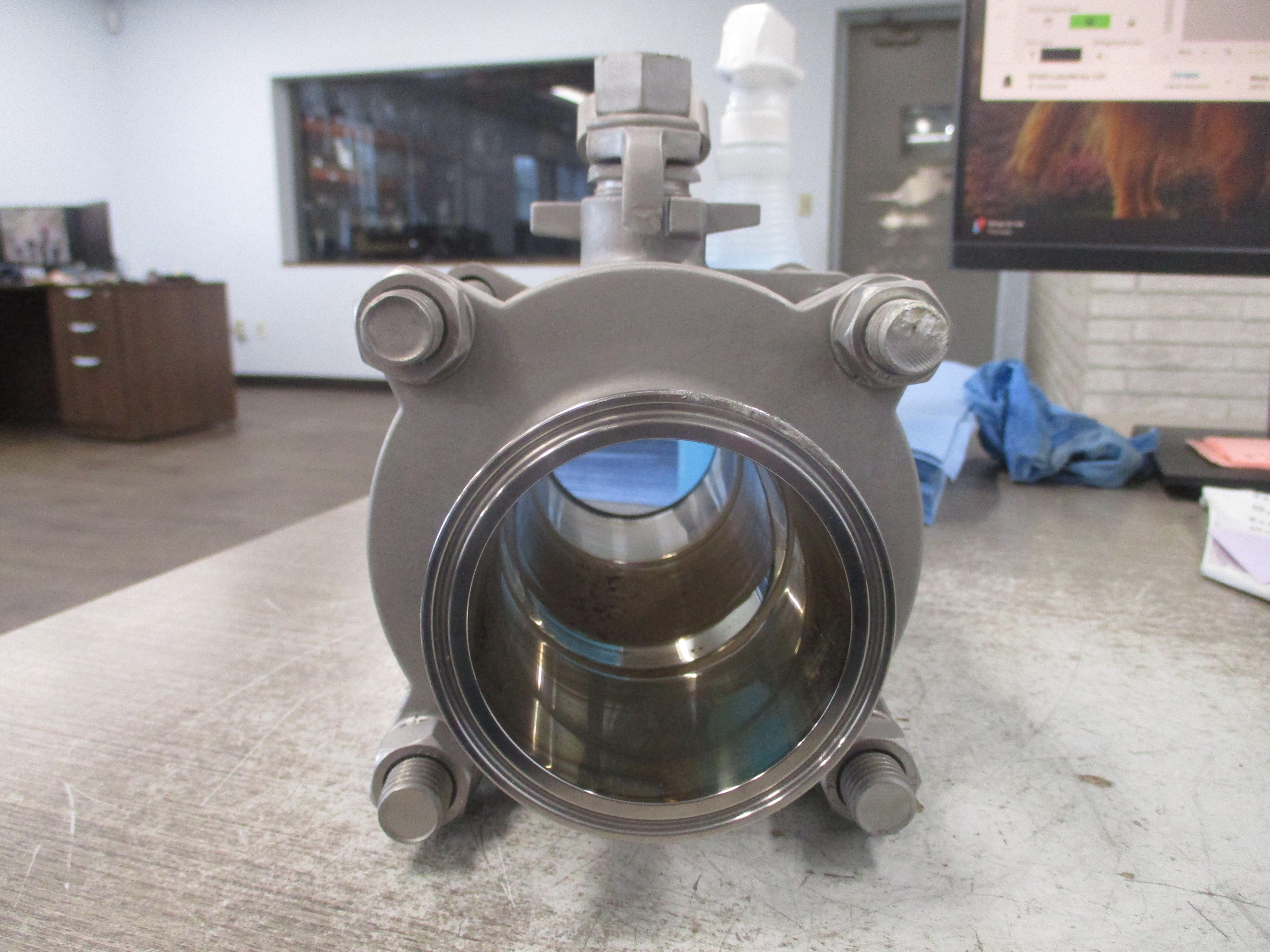 Dixon Bradford Stainless Steel Ball Valve BV2GG-300CC-A Size: 3" 1000 WOG