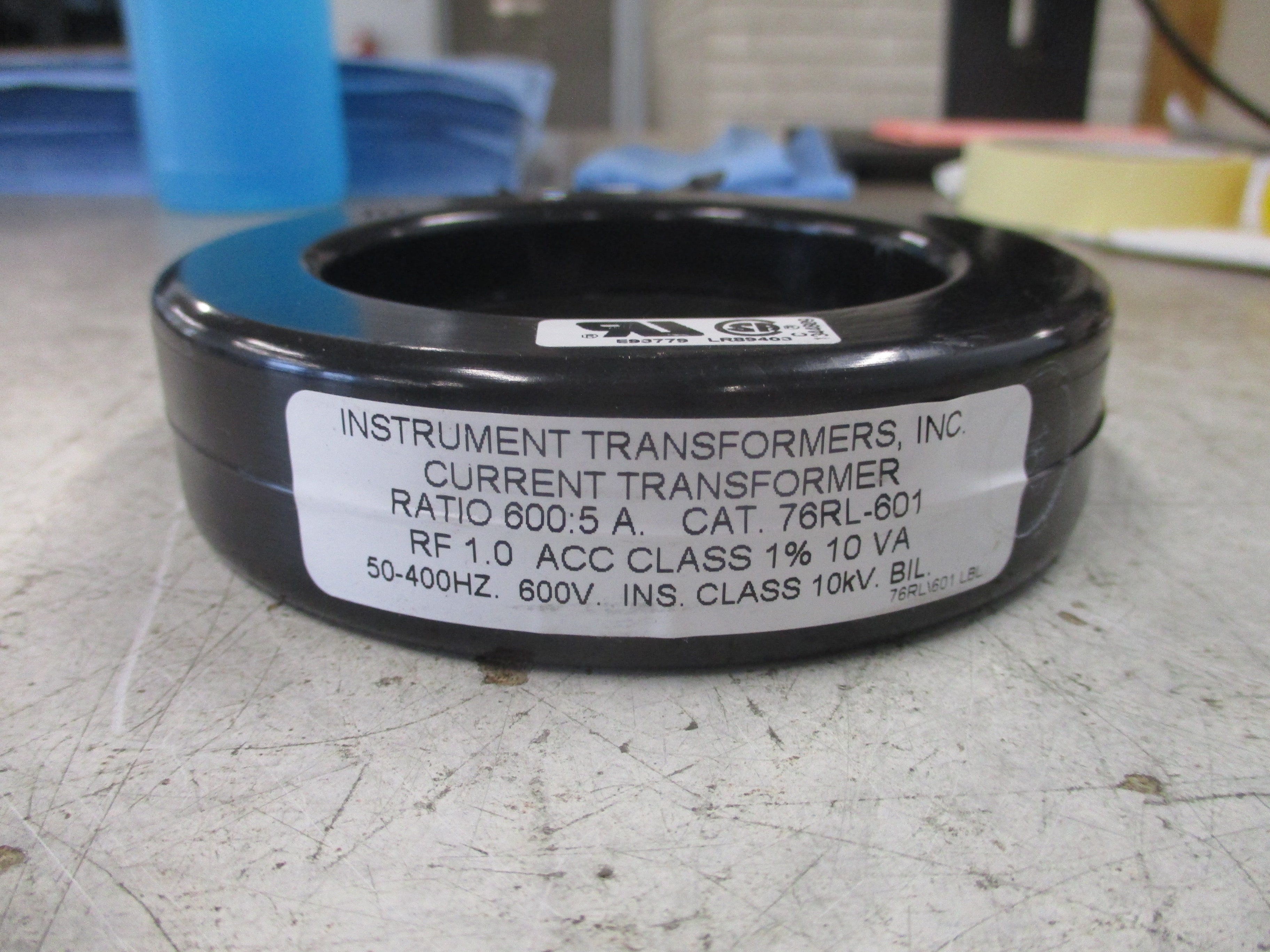 Instrument Transformers Current Transformer 76RL-601 Ratio 600:5A 600V 50-400Hz
