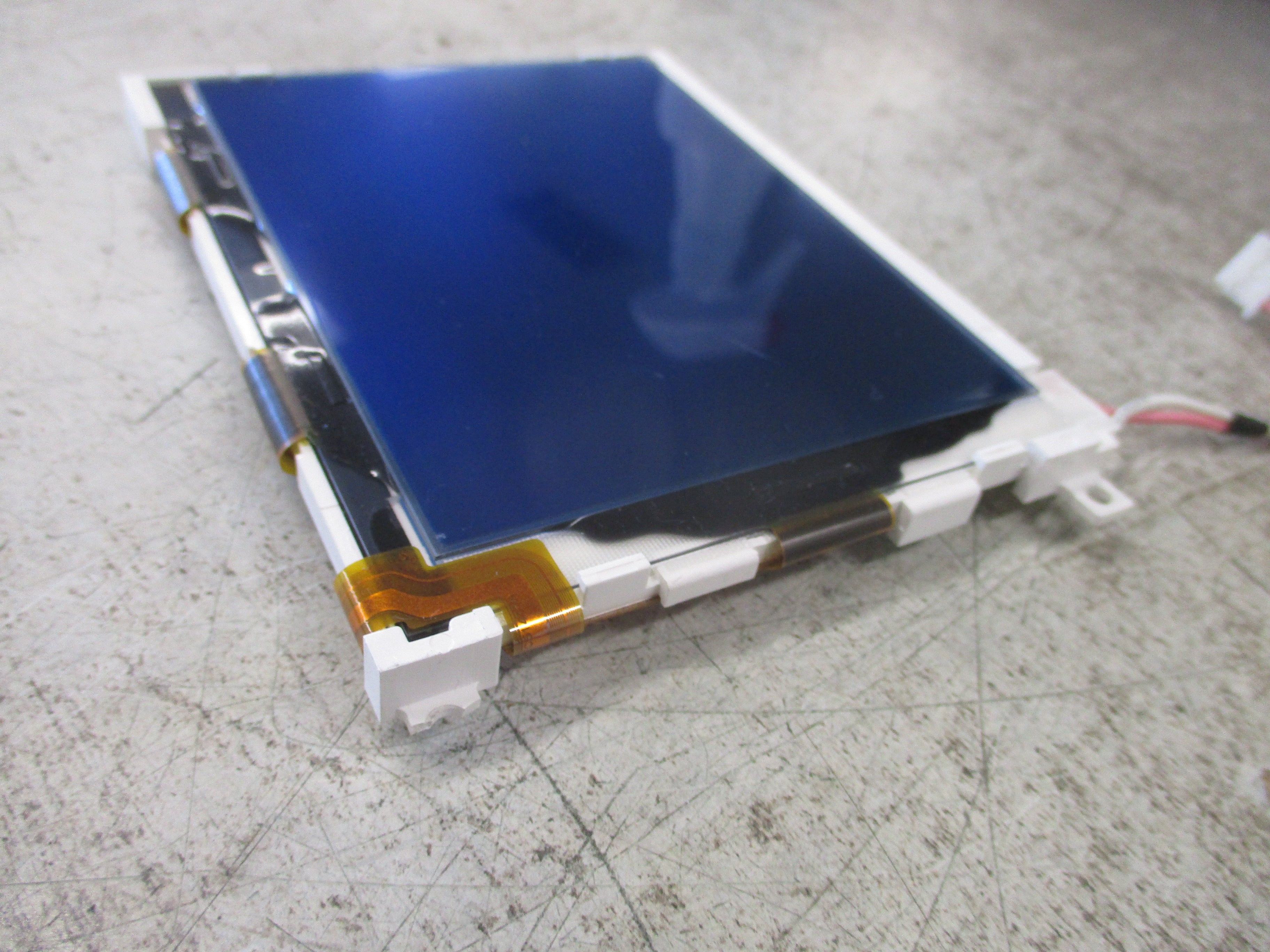 Kyocera LCD Display Module F-51477GNB-FW-AJN 320x240 *(1) Broken Mount* Used