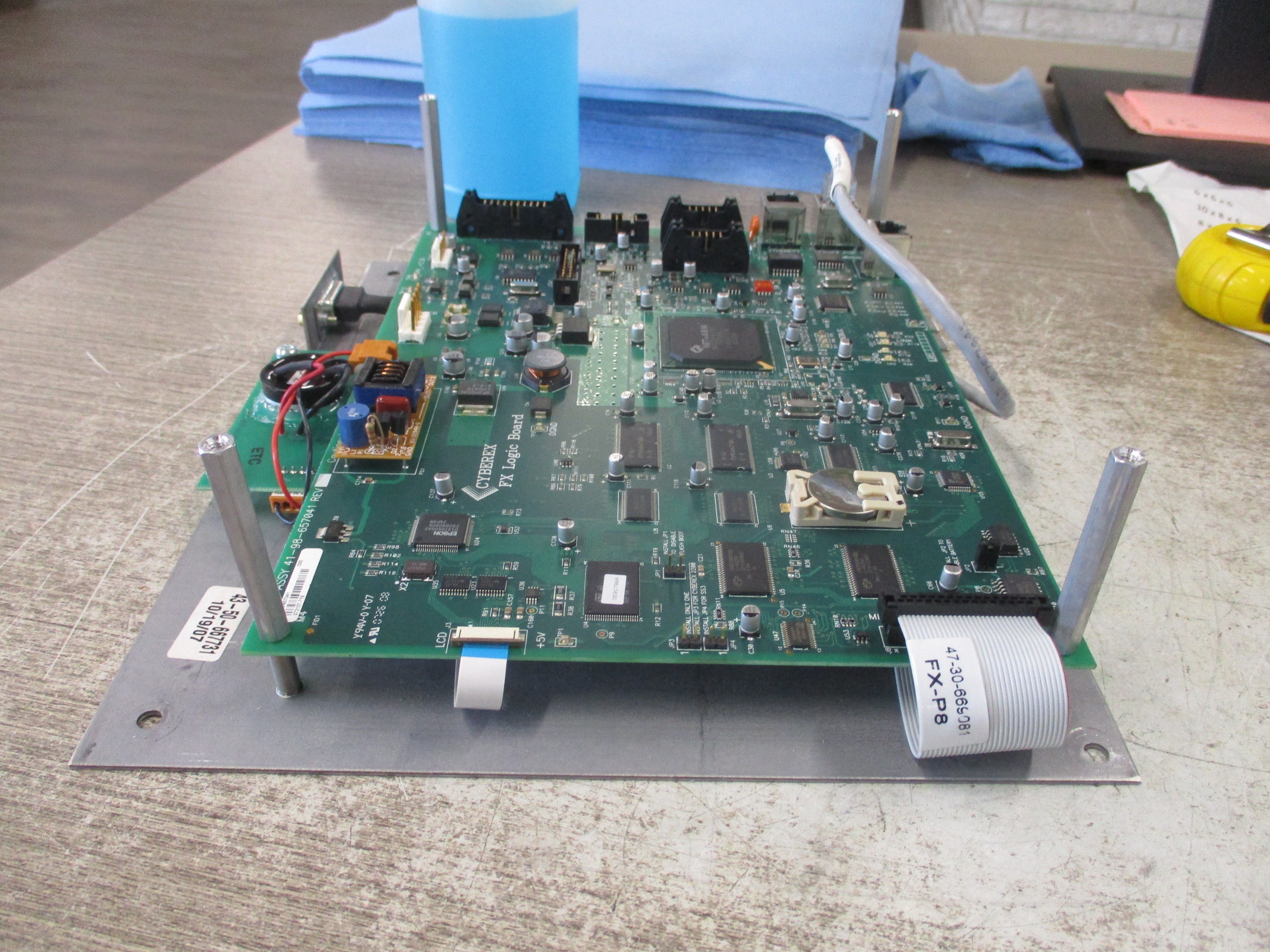 Cyberex Control Panel Assembly 43-50-667731 Used