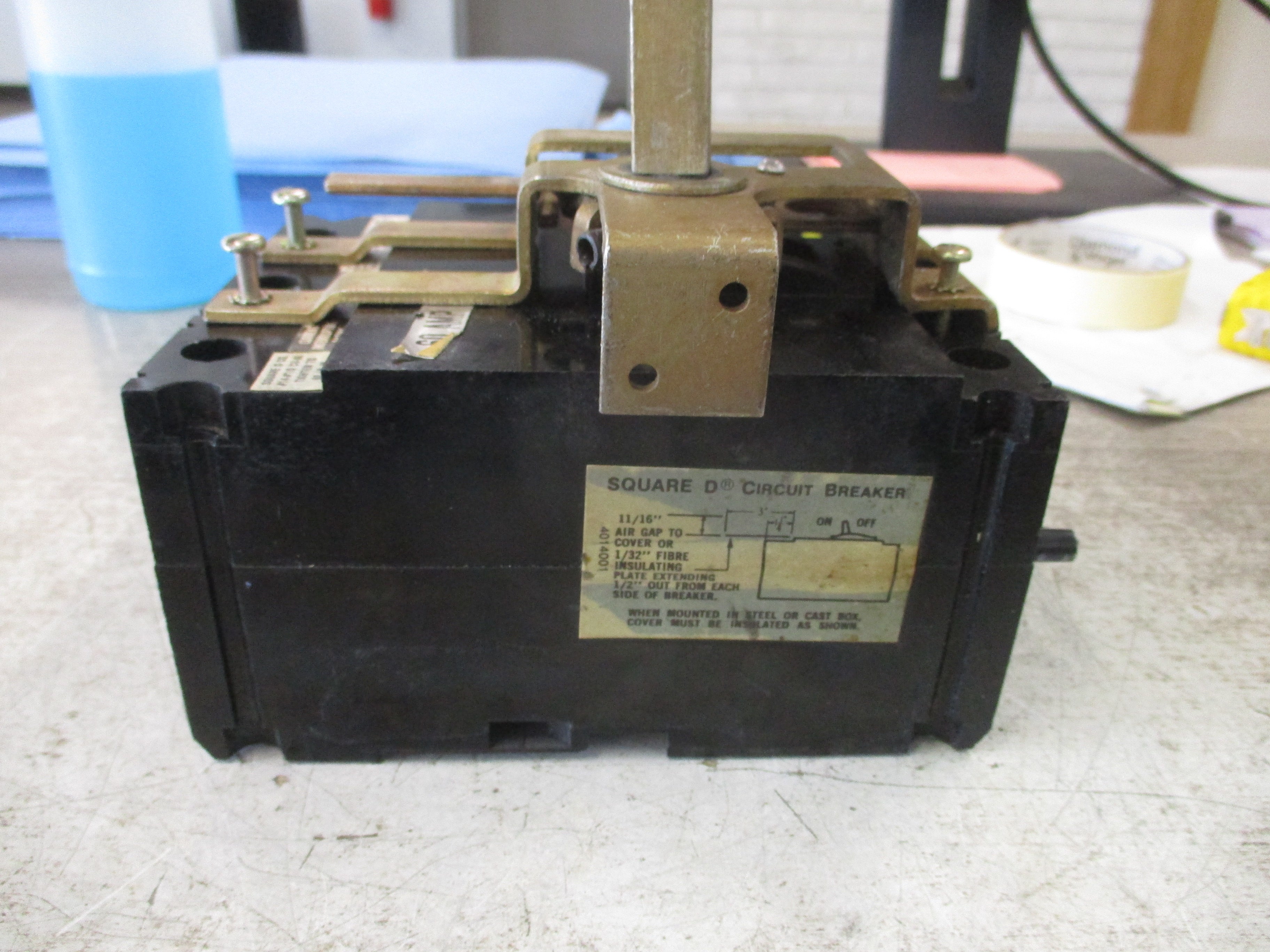 Square D Breaker Disconnect FAL36060 60A 600V 3P Used
