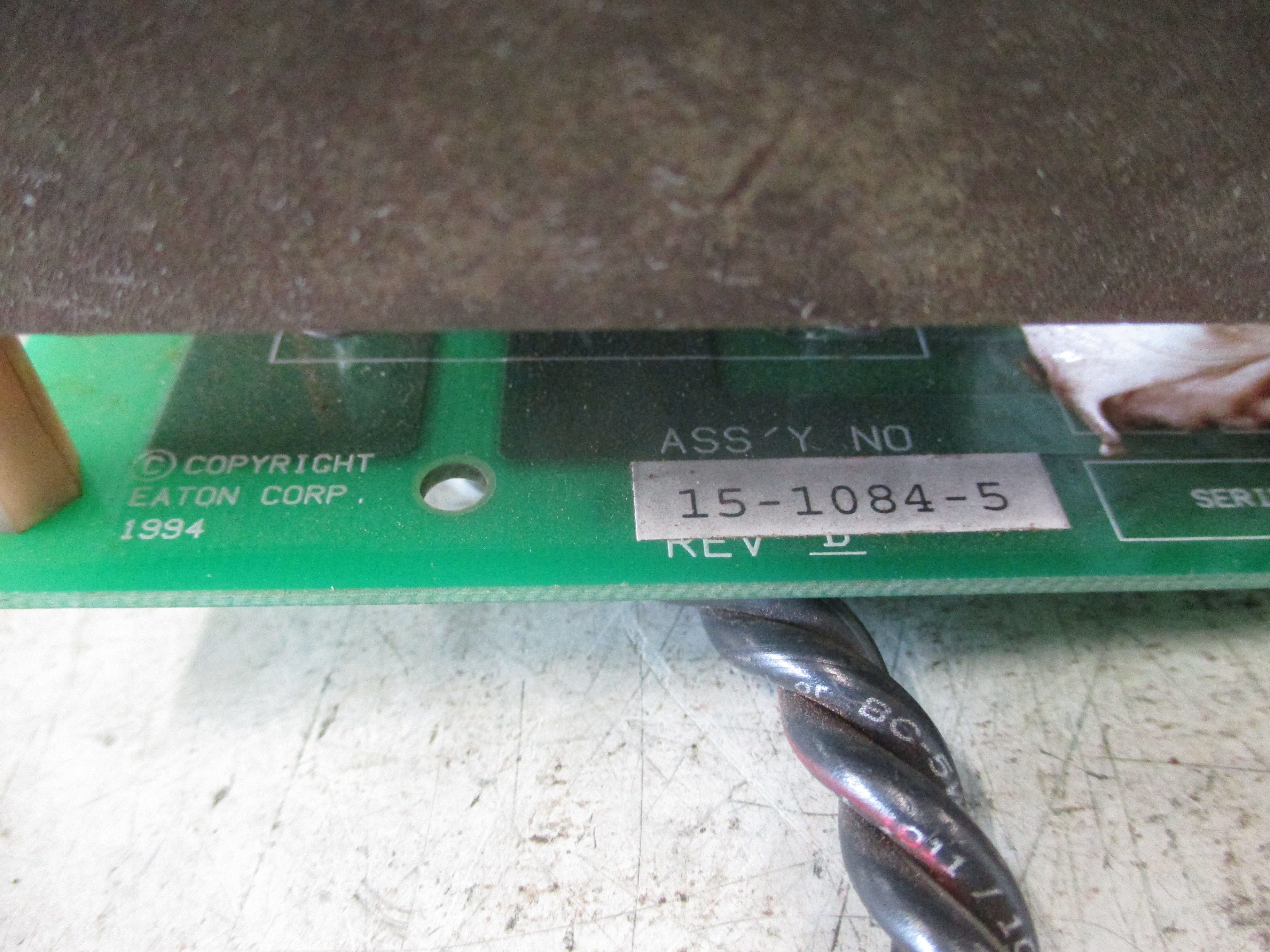 United Power Corp Operator Interface Module DB25-F 10004 125KVA Rev. 3 Used