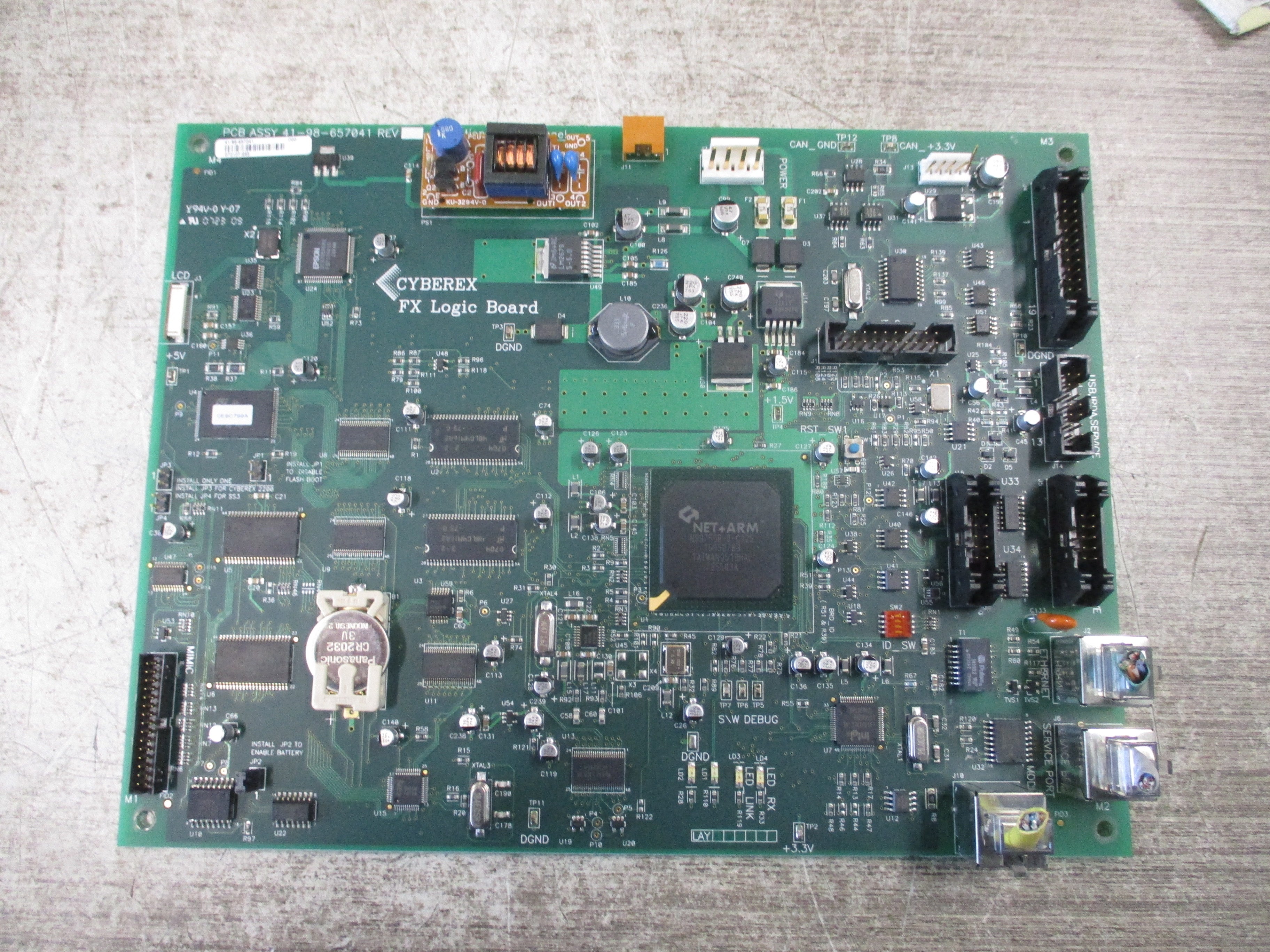Cyberex FX Logic Board 41-98-657041 Used