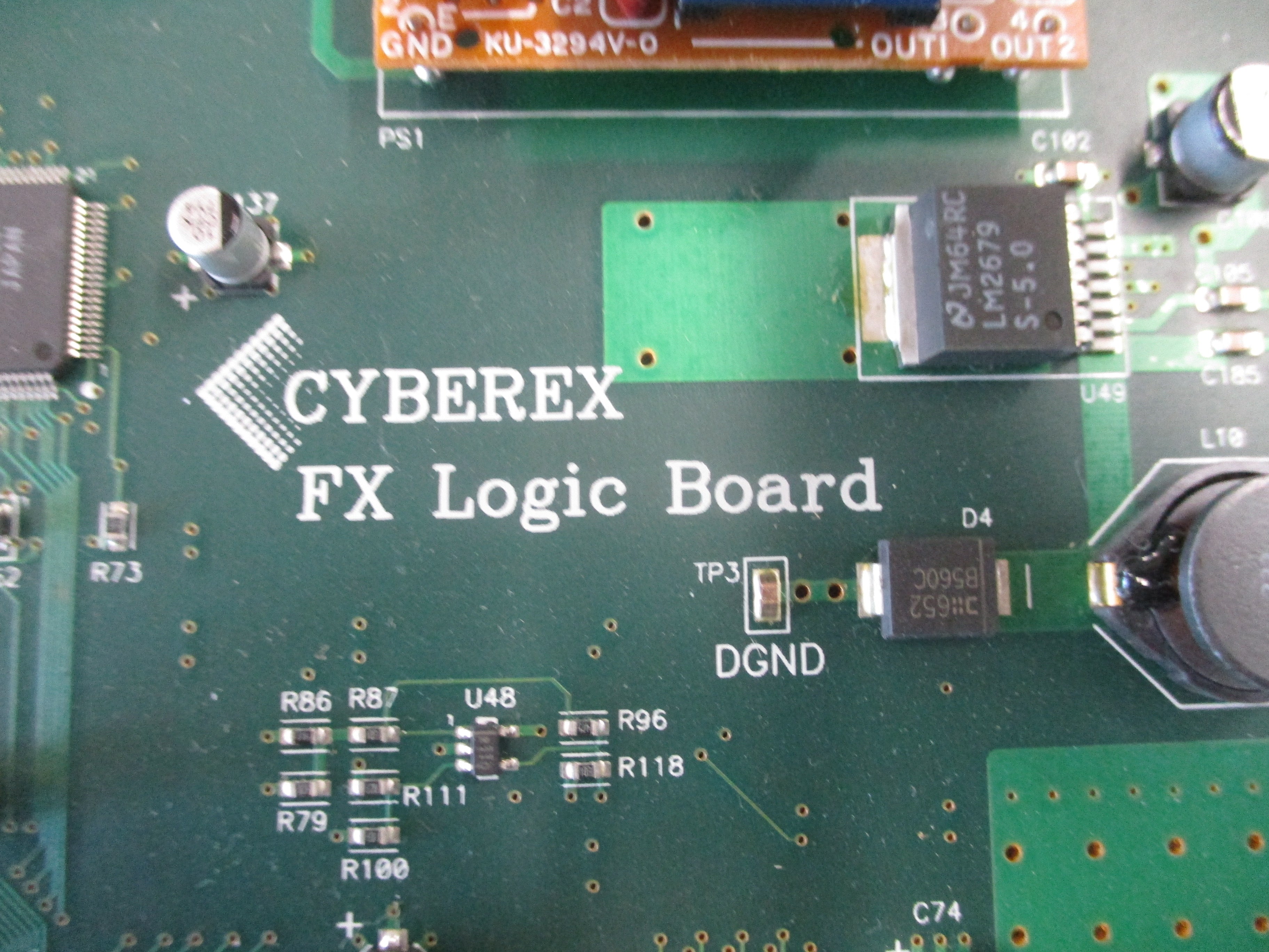Cyberex FX Logic Board 41-98-657041 Used
