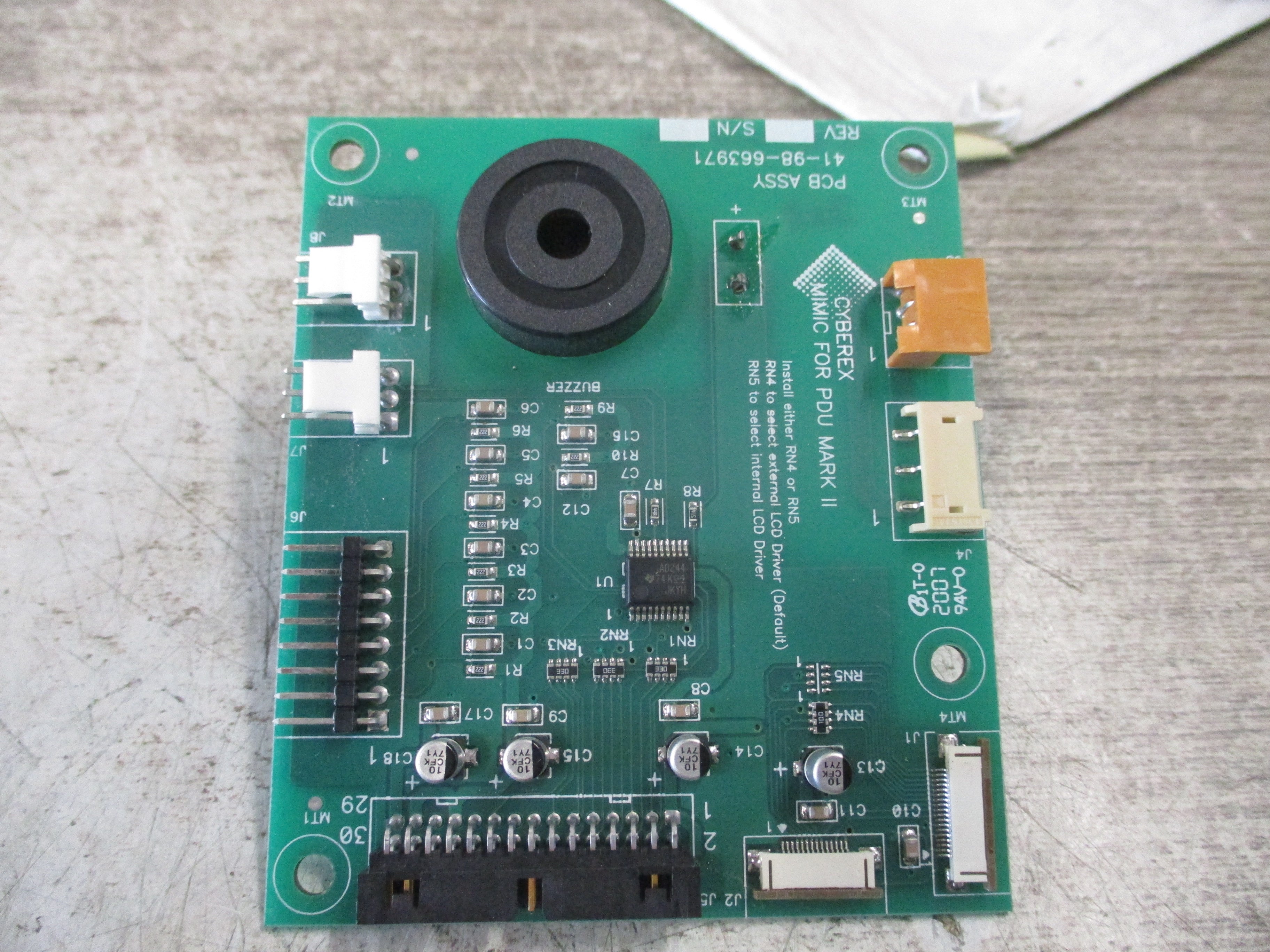 Cyberex Mimic For PDU Mark II 41-98-663971 Used