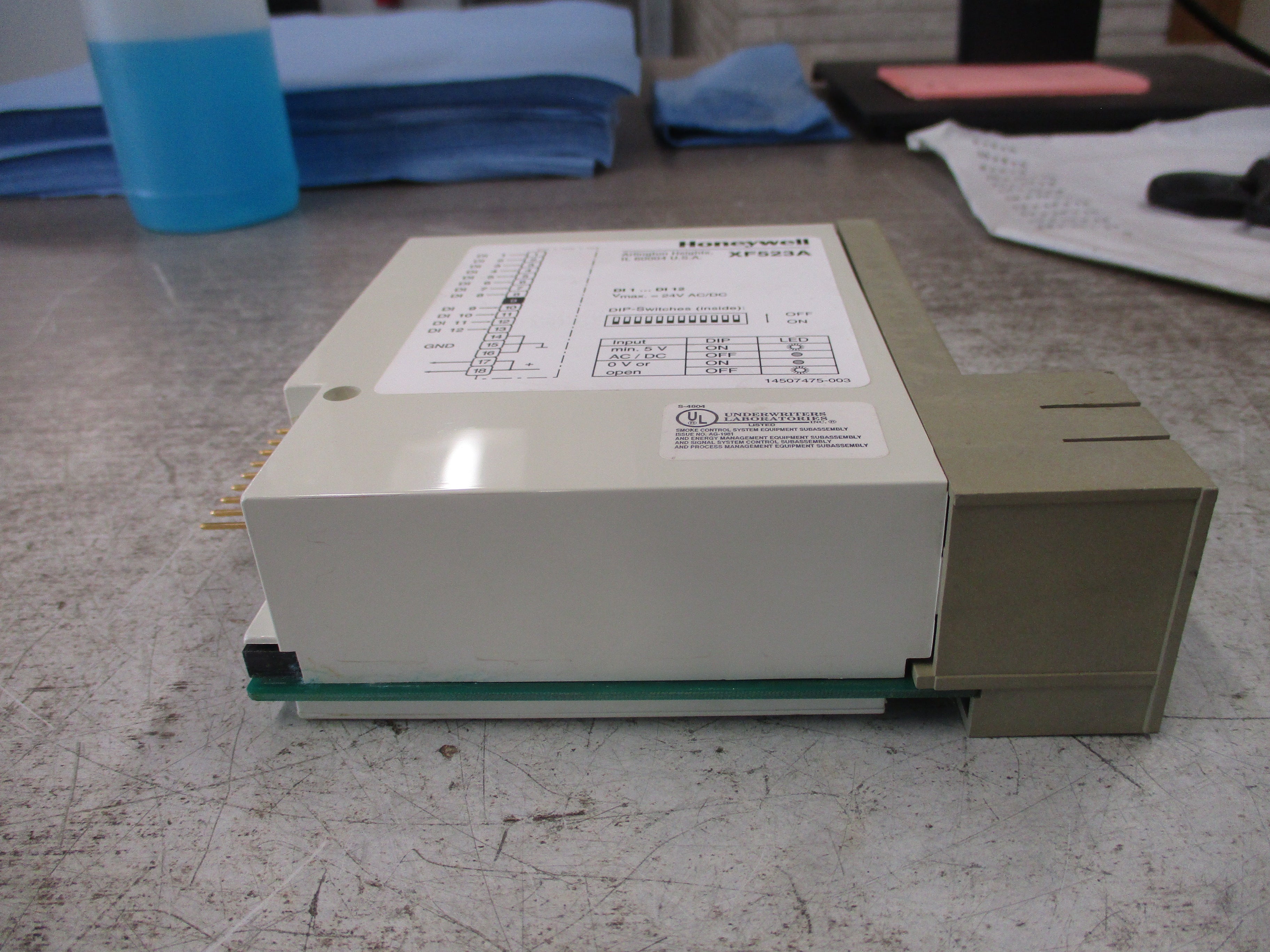 Honeywell Digital Input Module XF523A Used