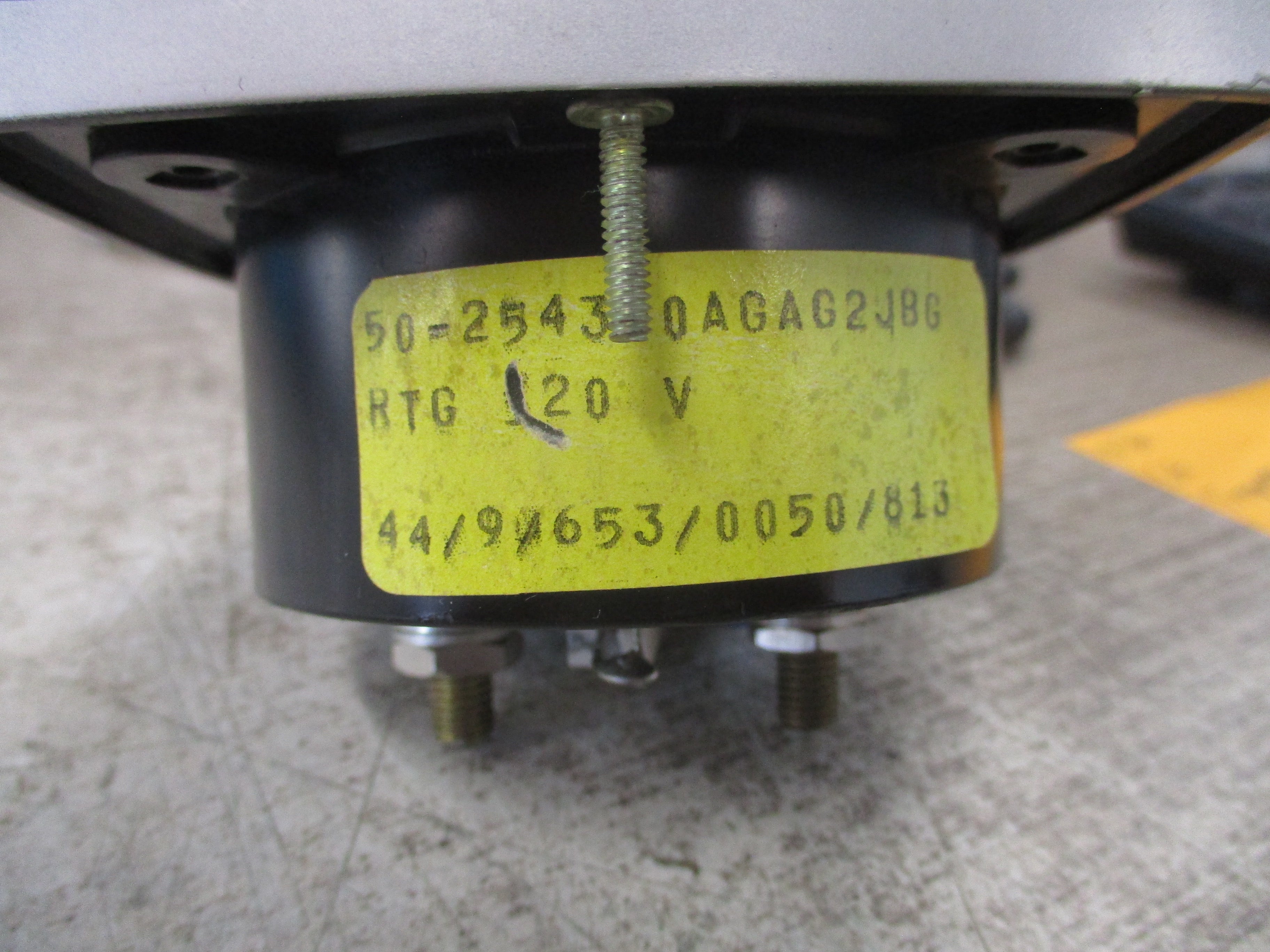 GE Frequency Meter 50-254350AGAG2JBG Range: 45-55Hz Used