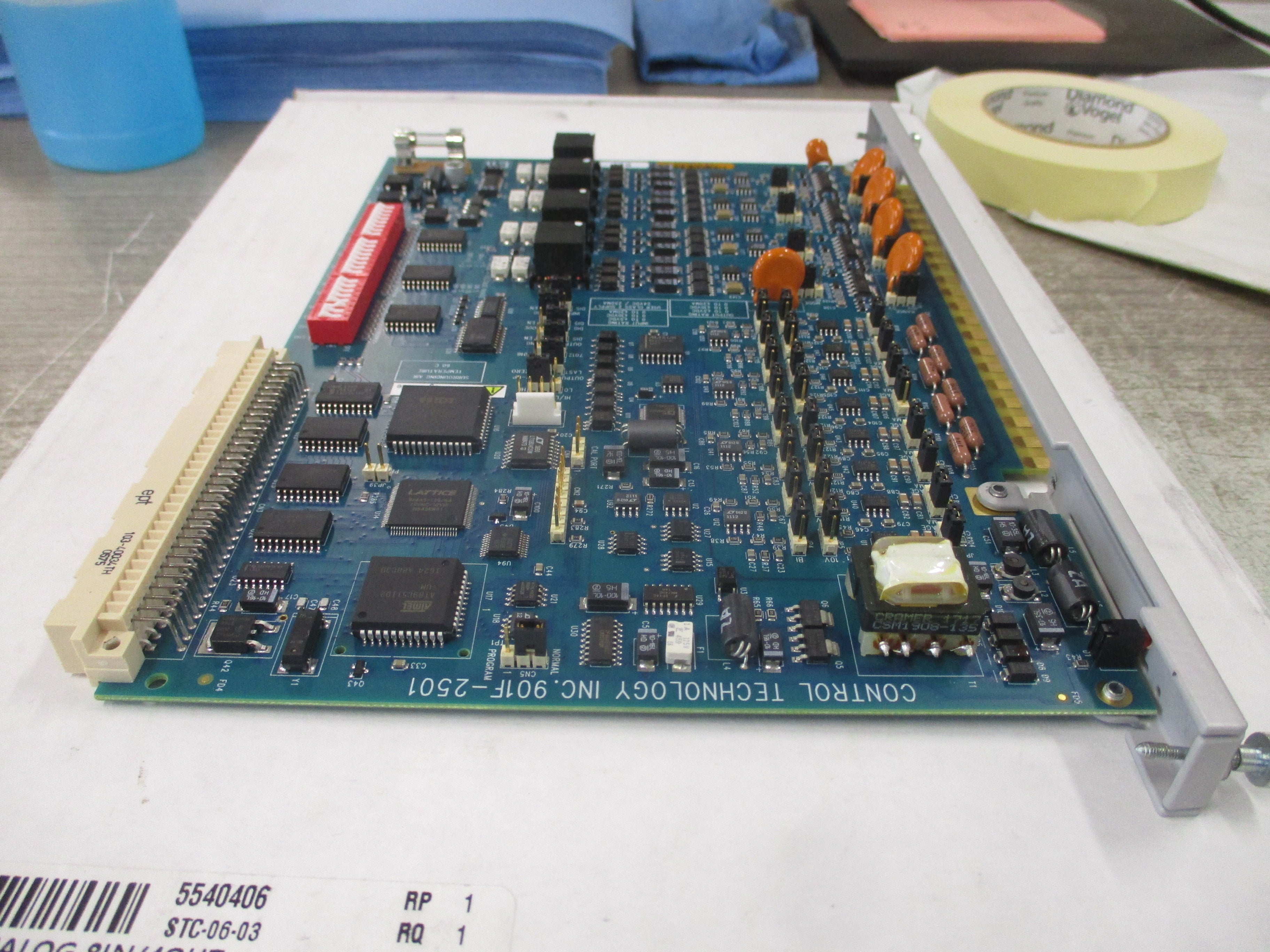 CTi Analog I/O Module 2501 Rev. 014 8in 4 Out New Surplus