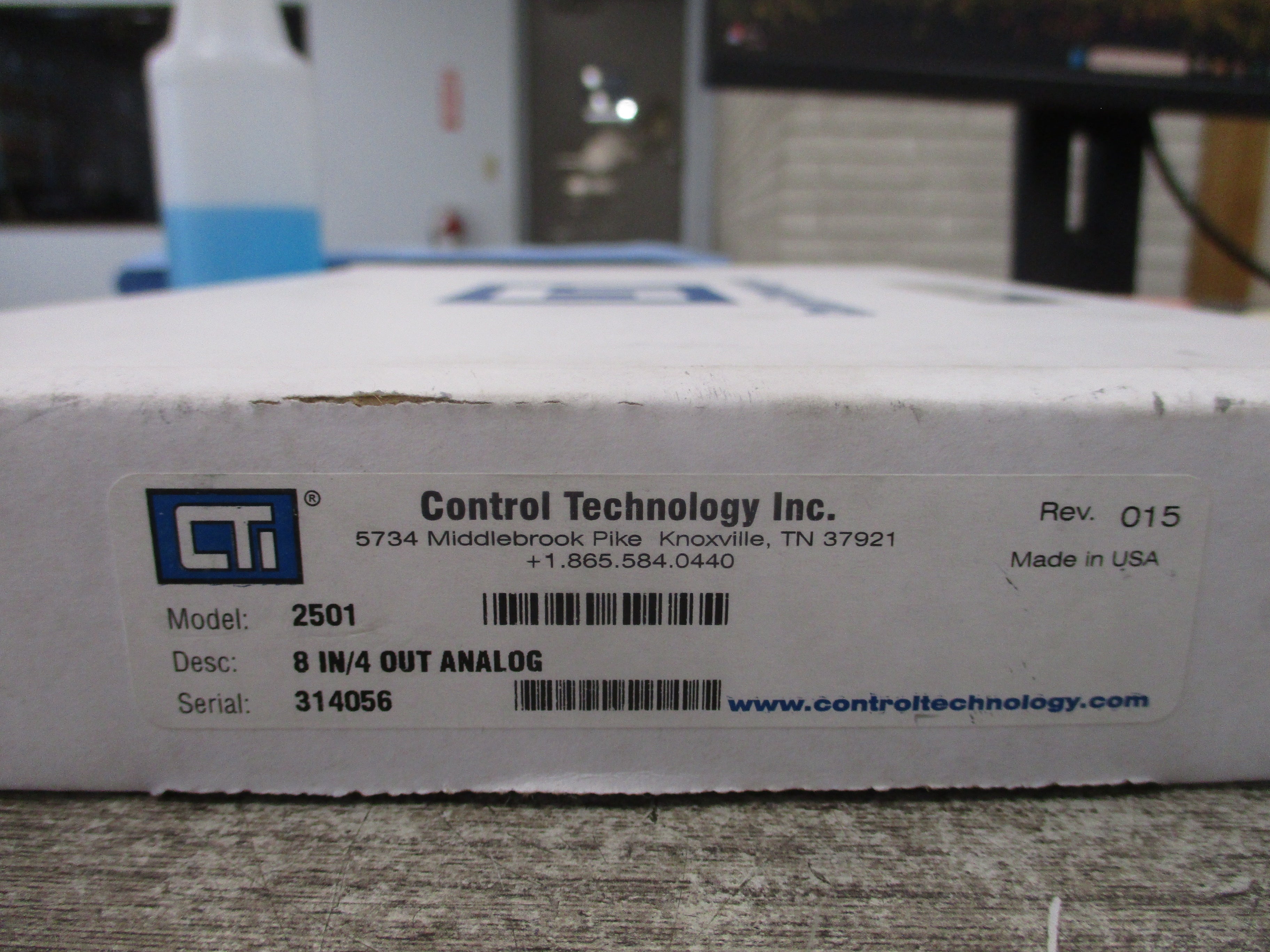 CTi Analog I/O Module 2501 Rev. 015 8in 4 Out New Surplus