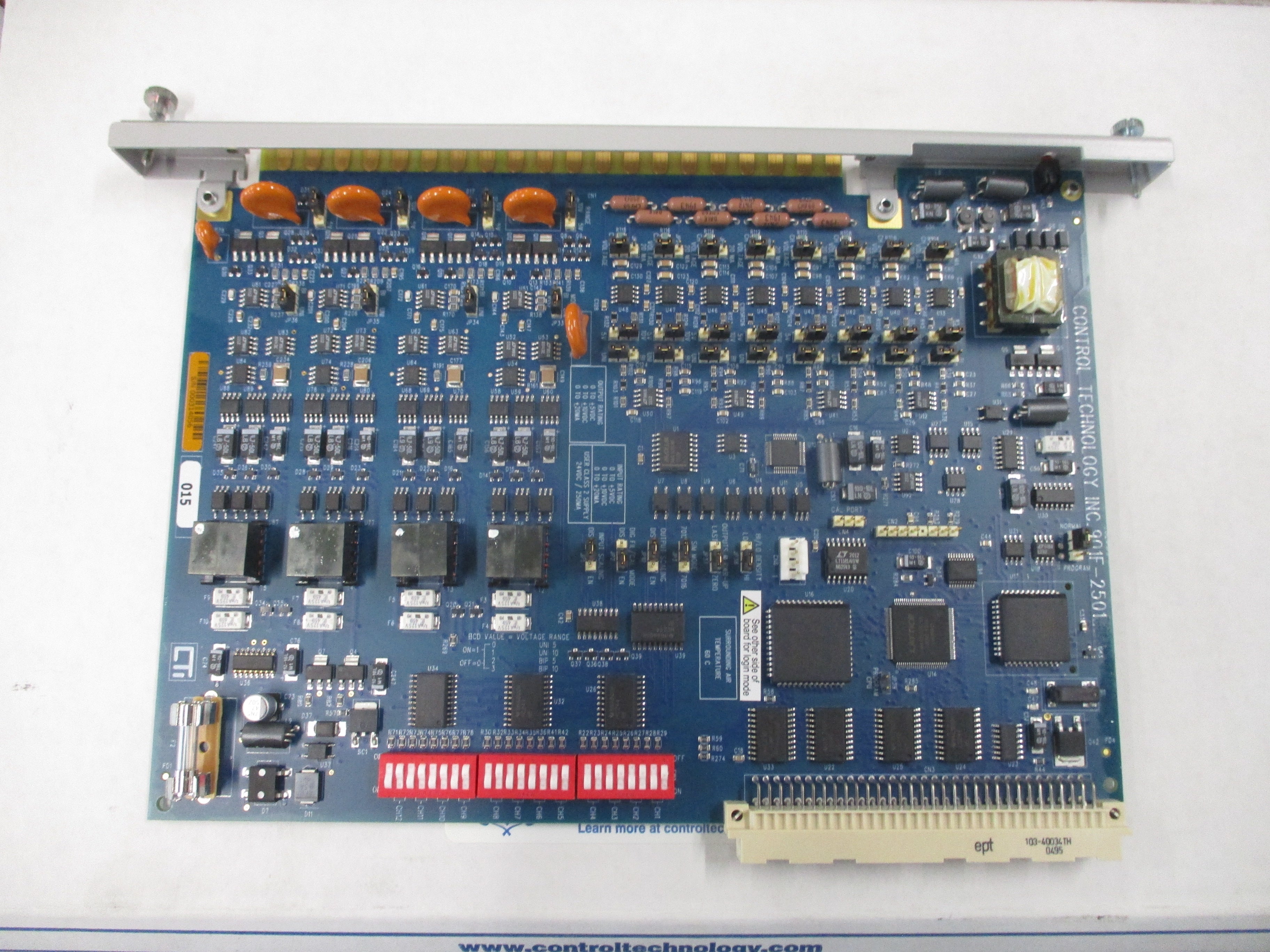 CTi Analog I/O Module 2501 Rev. 015 8in 4 Out New Surplus