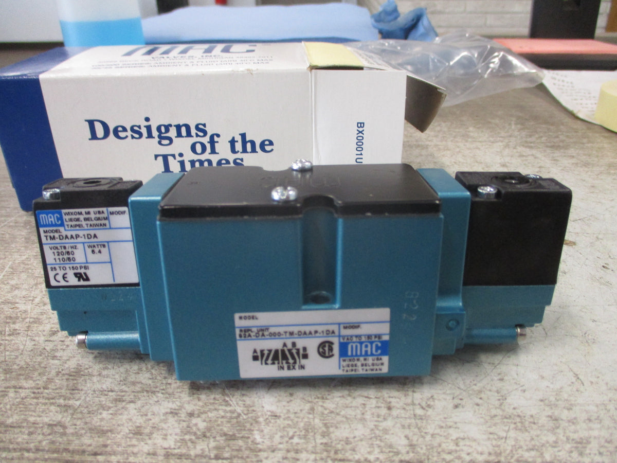 MAC Solenoid Valve 82A-DA-000-TM-DAAP-1DA New Surplus