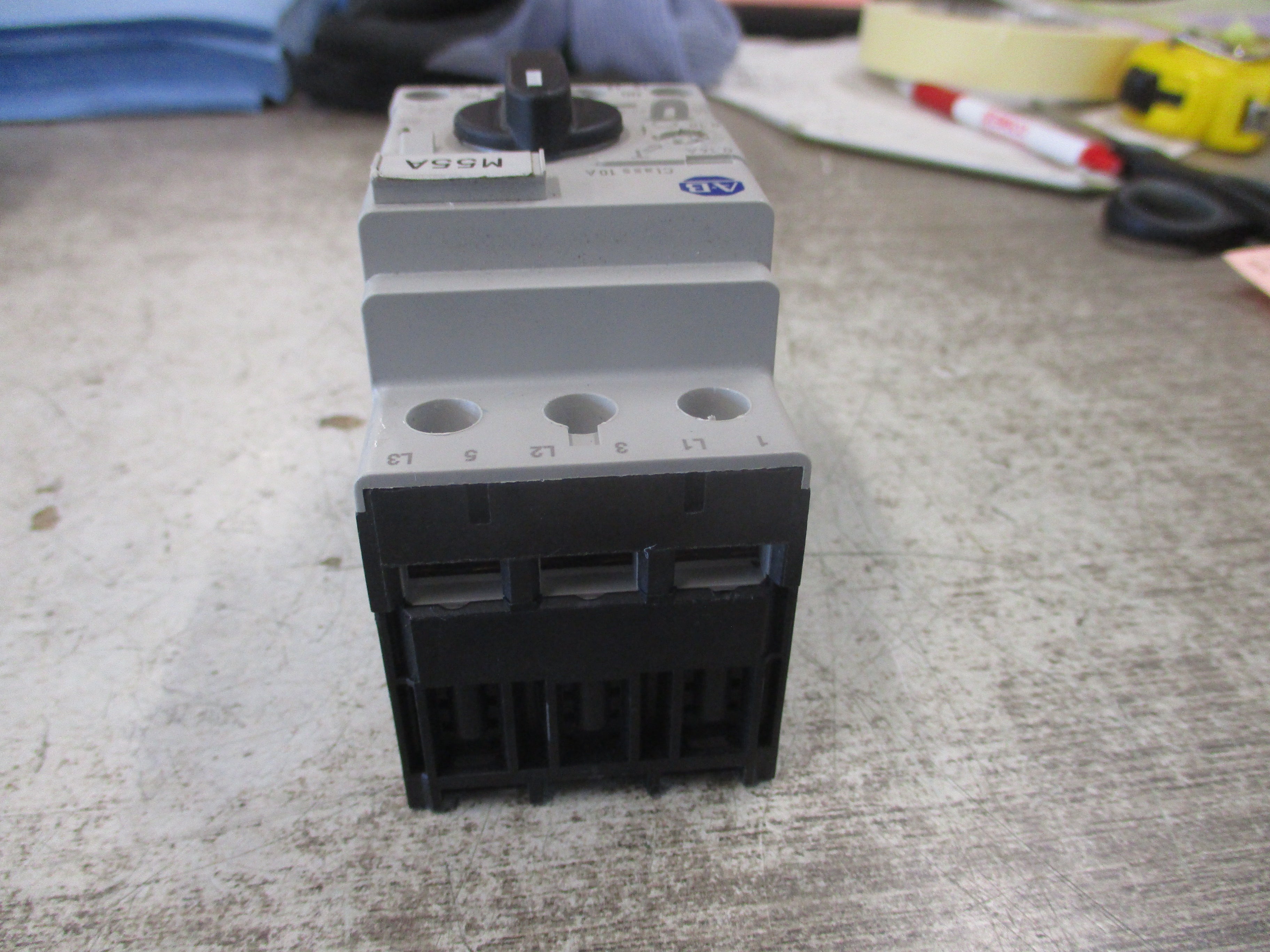 Allen- Bradley Manual Motor Protector 140M-C2E-A16 Ser. C Trip: 0.10-0.16A Used