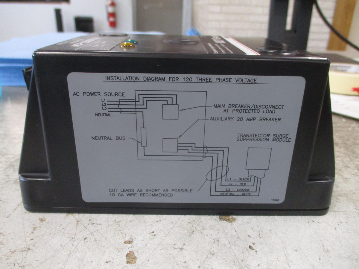 Transtector Surge Suppressor 1101-601 120V 50/60Hz SVR: 330Vpk Used