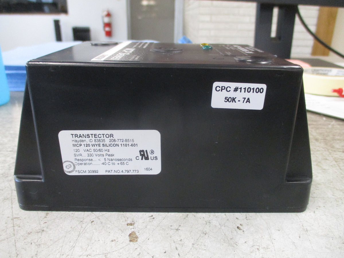 Transtector Surge Suppressor 1101-601 120V 50/60Hz SVR: 330Vpk Used