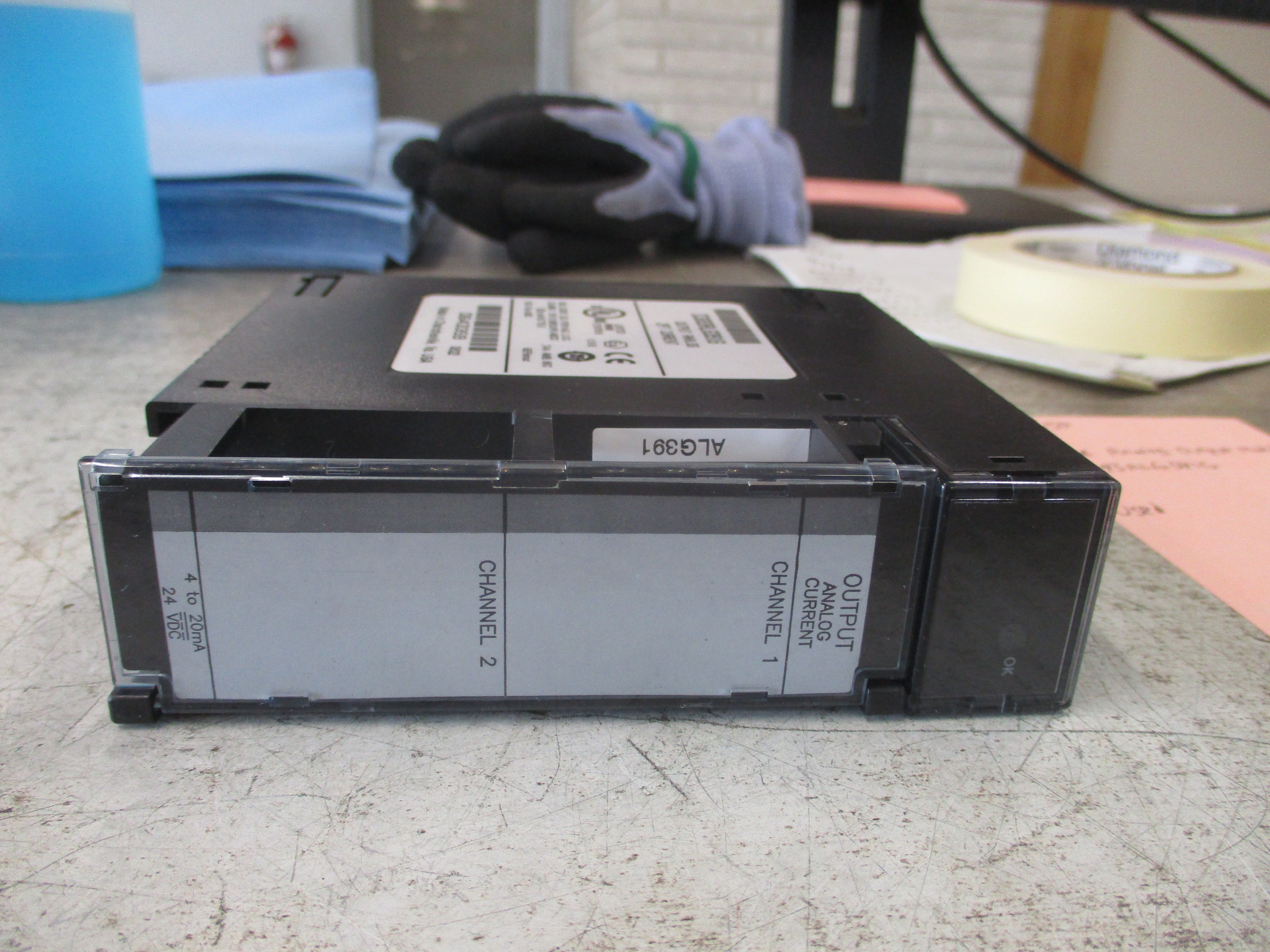 GE Fanuc Analog Output Module IC693ALG391G 2PT Used