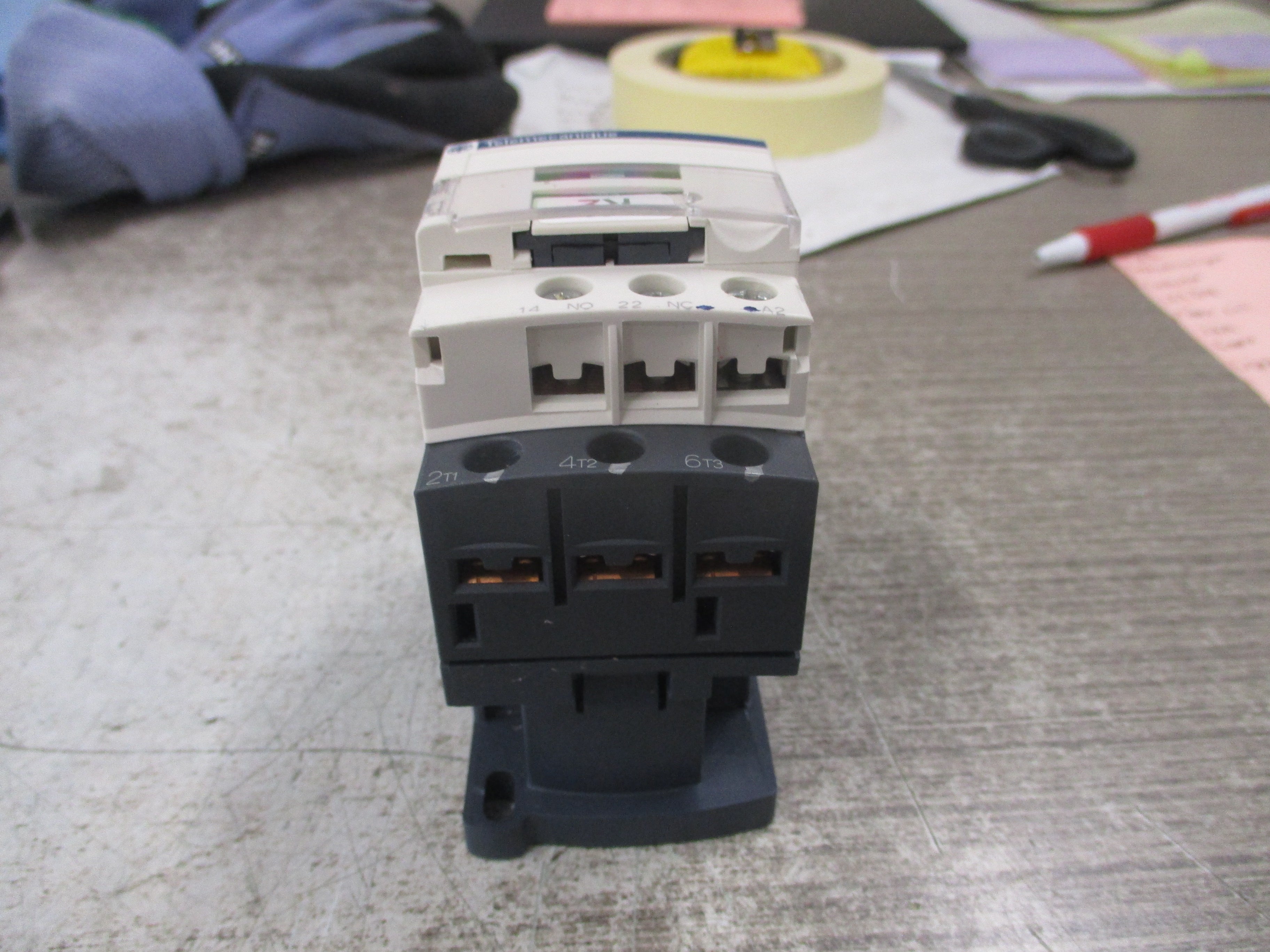 Telemecanique Contactor LC1 D18 120V Coil 32A 600V Used