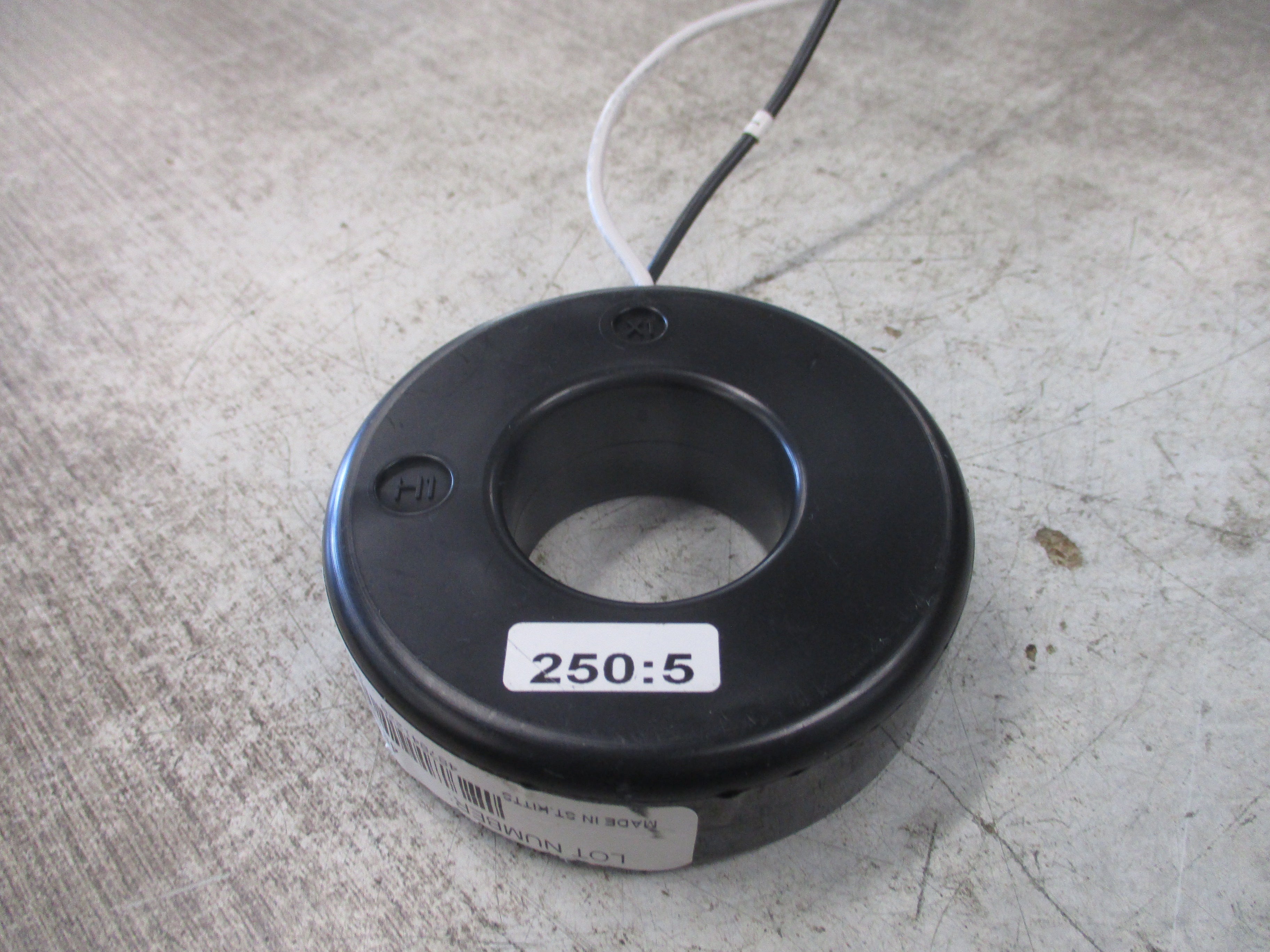 Transformer Technologies Current Transformer 5RL-251-L84 Ratio 250:5A 600V
