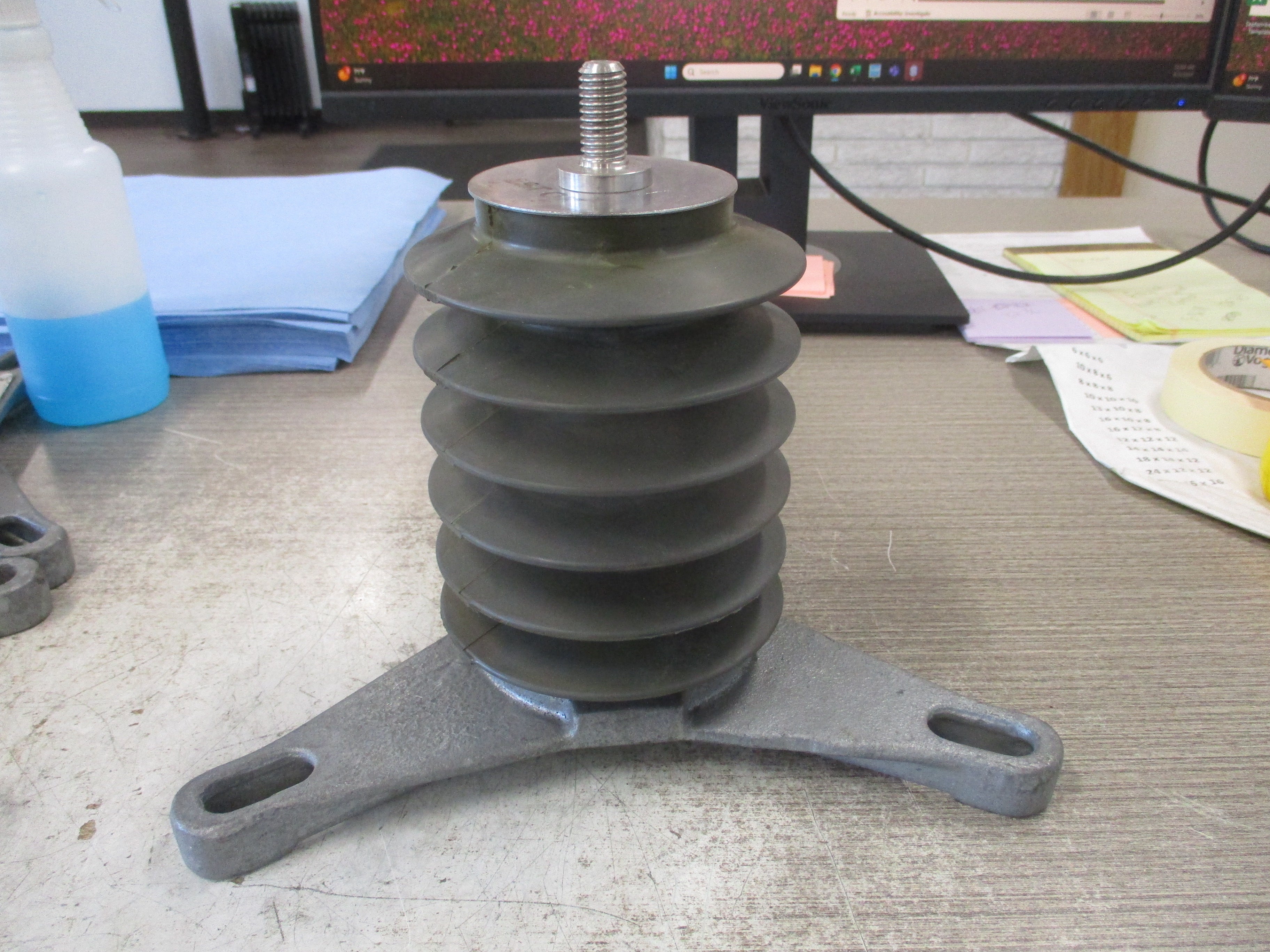 GE Traquell Surge Arrester 9L12PPB010S 10KV MCOV: 8.4KV Used