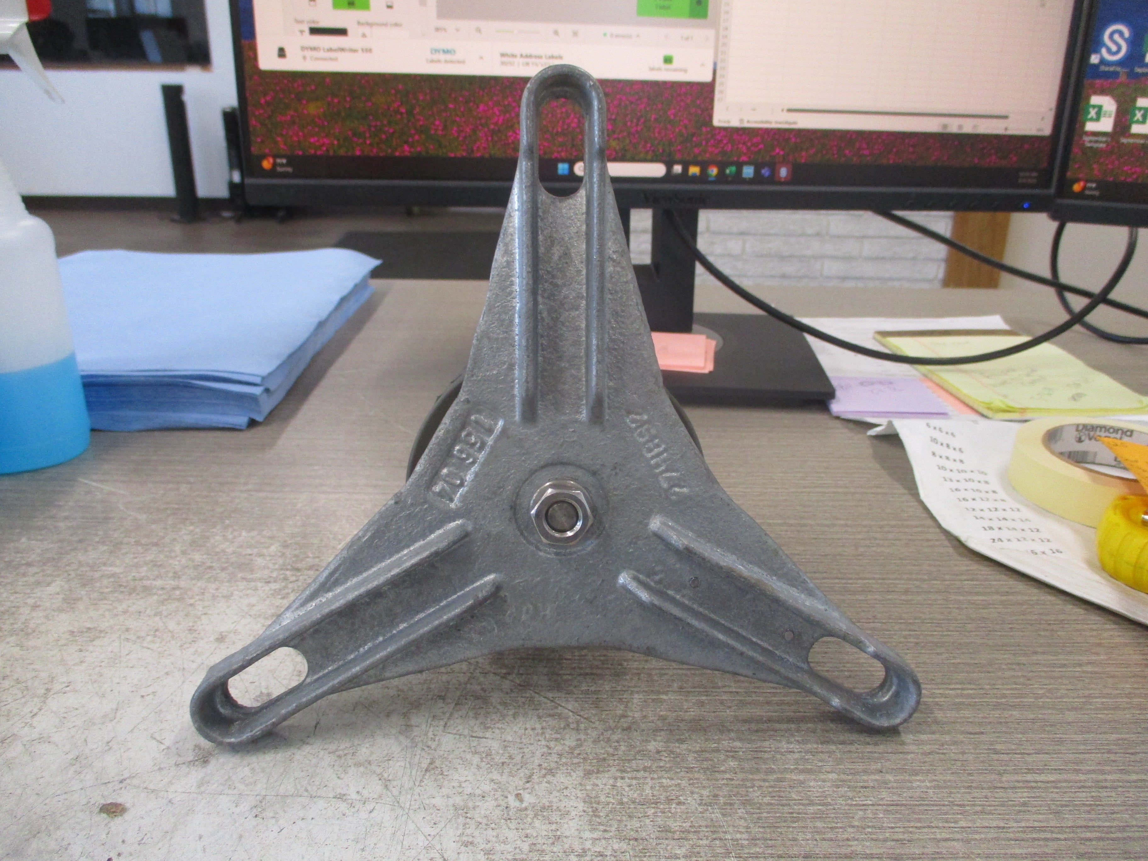 GE Traquell Surge Arrester 9L12PPB010S 10KV MCOV: 8.4KV Used