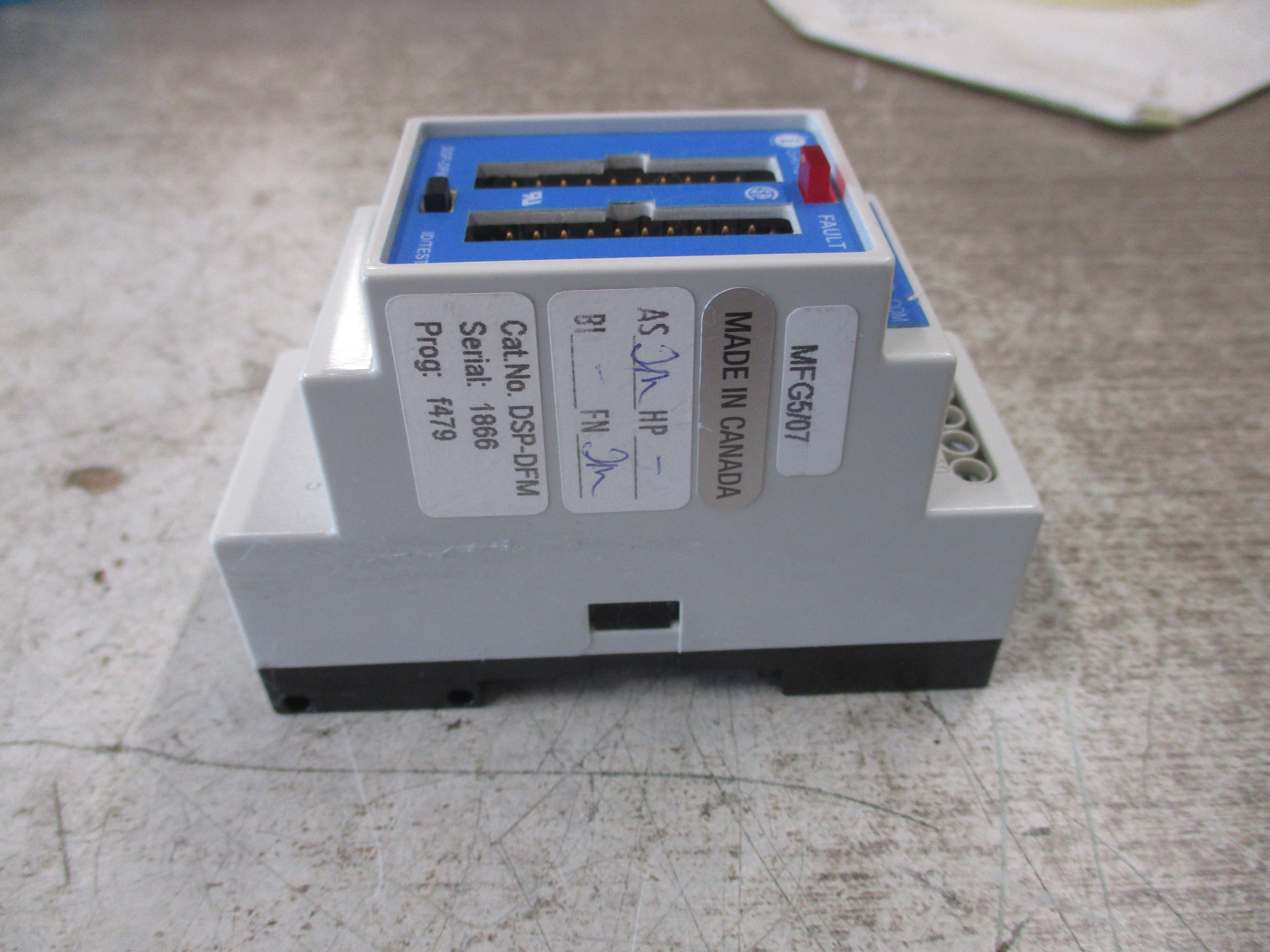 i-Gard Ground Fault Detect Relay DSP-DFM Used