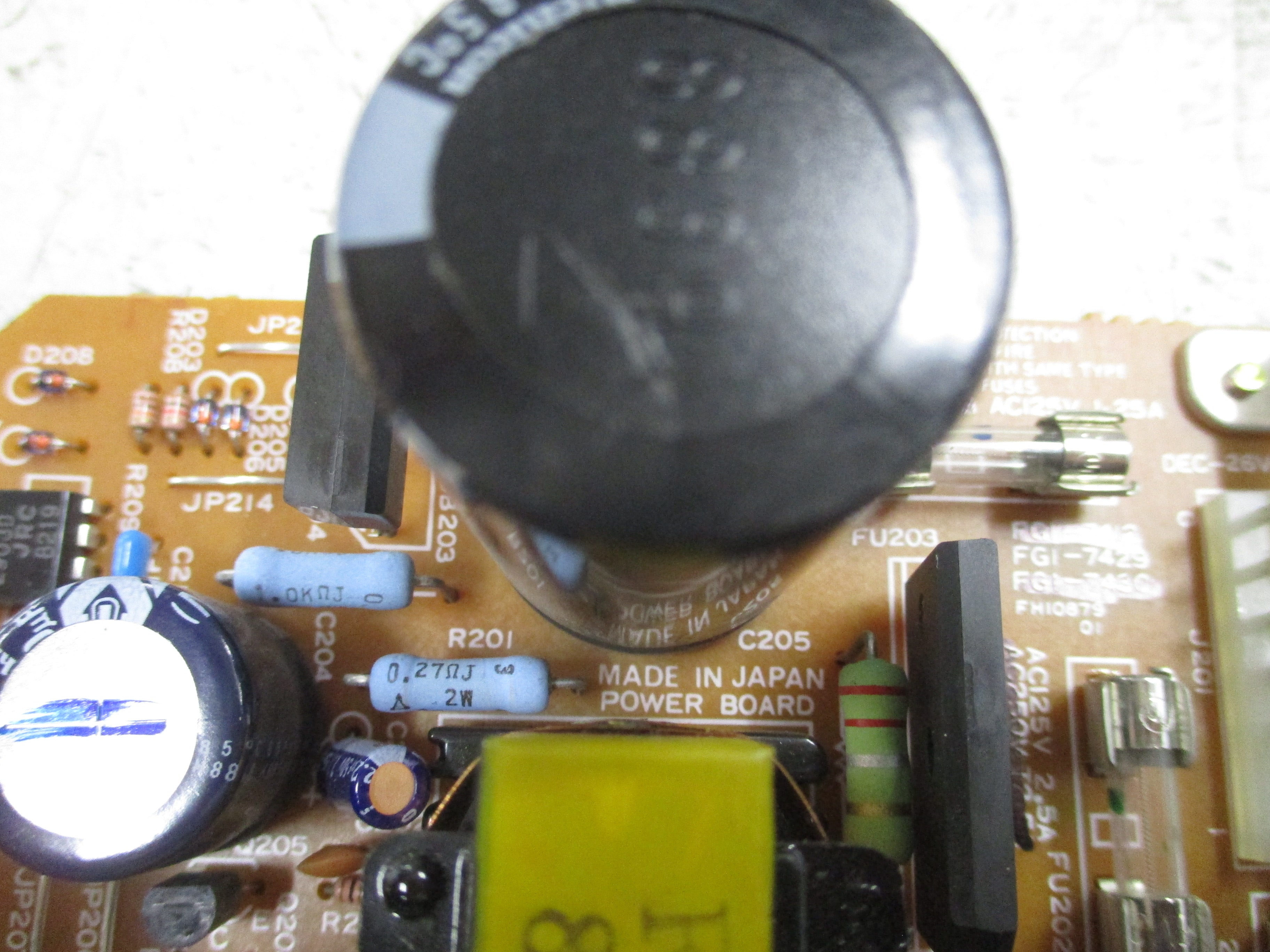 FGI Power Board FGI-7429 125VAC Used