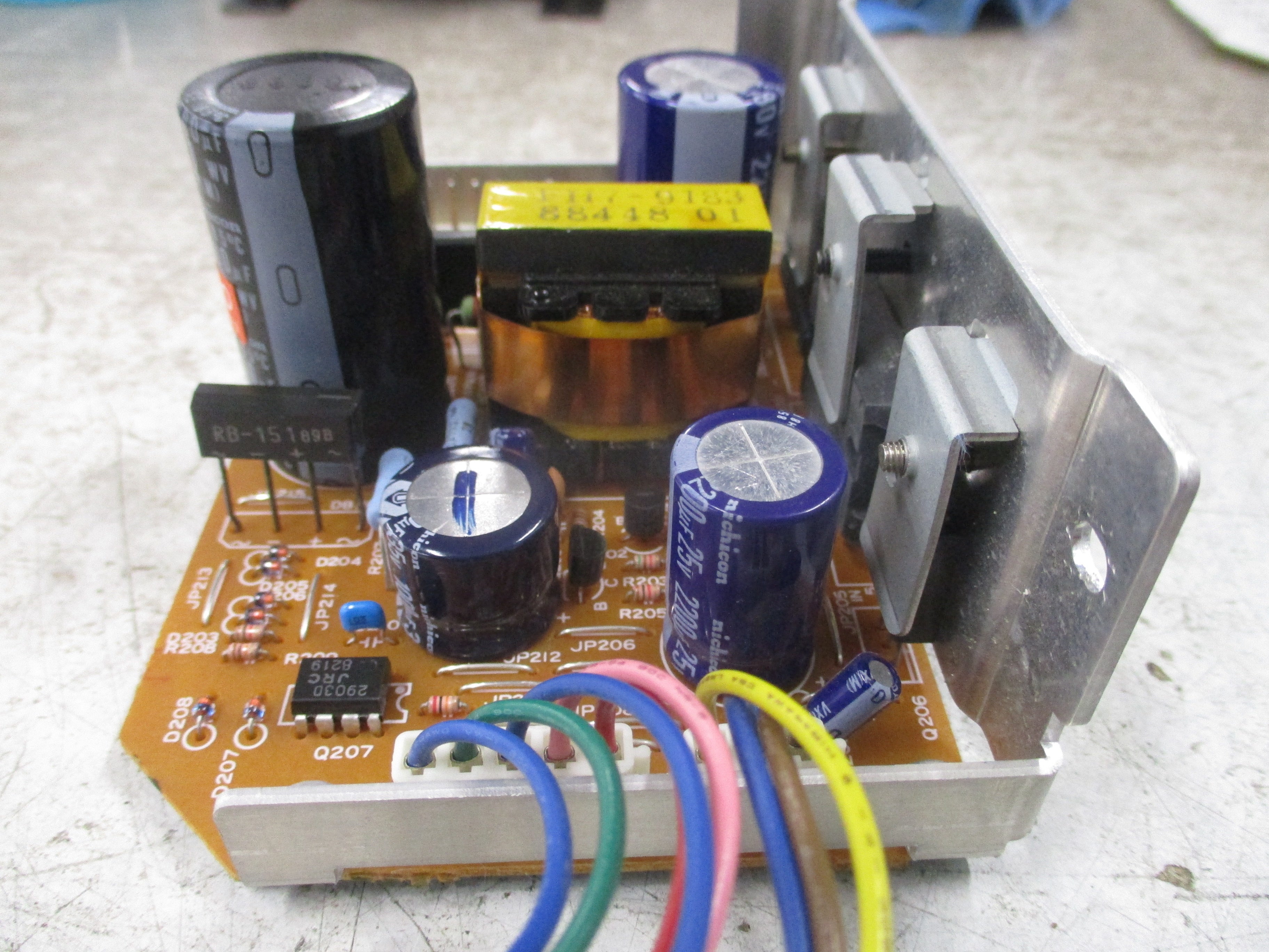 FGI Power Board FGI-7429 125VAC Used