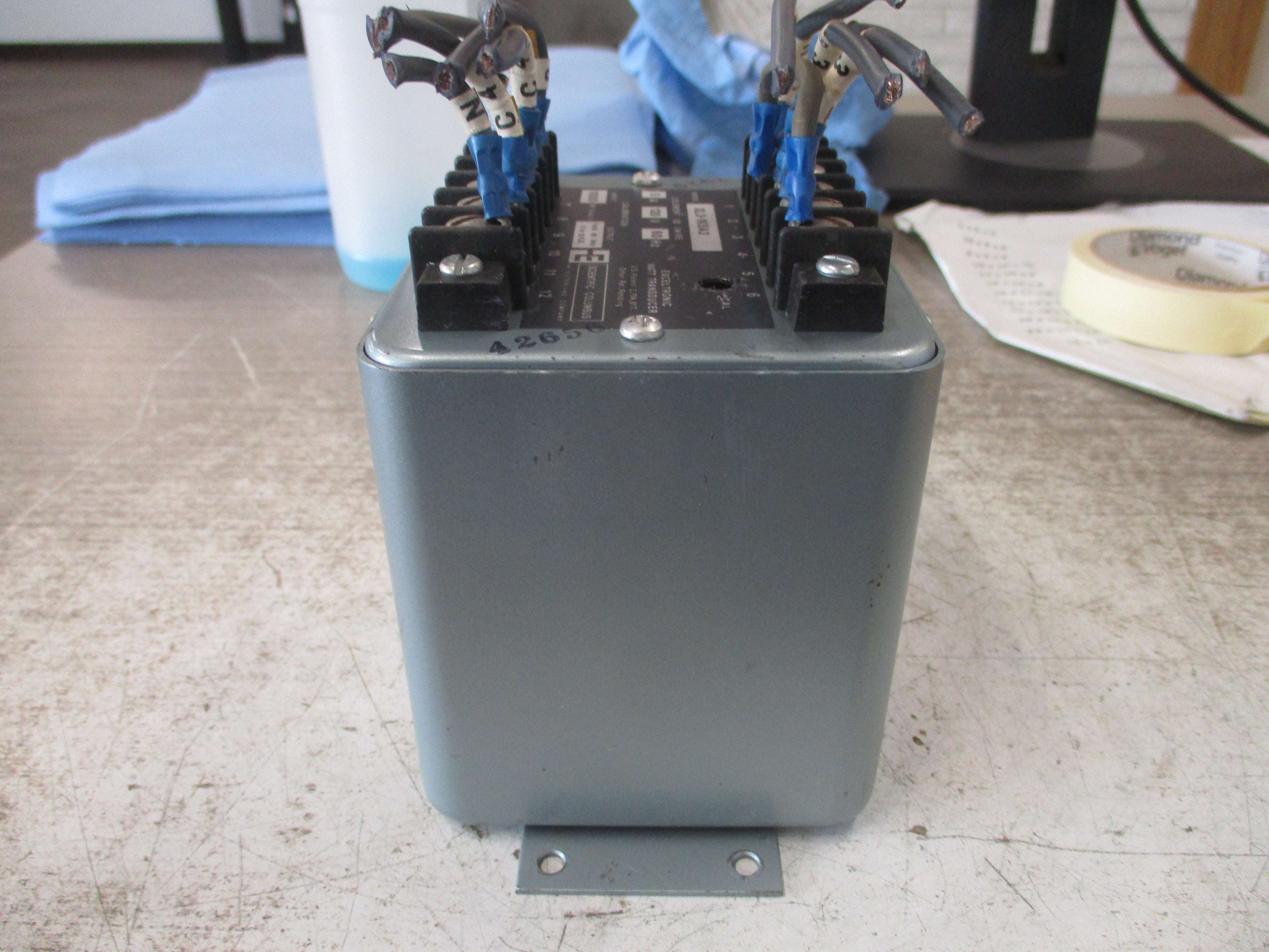 Scientific Columbus Exceltronic Watt Transducer XL3-1K5A2 3Ph 3W 2 Element 120V