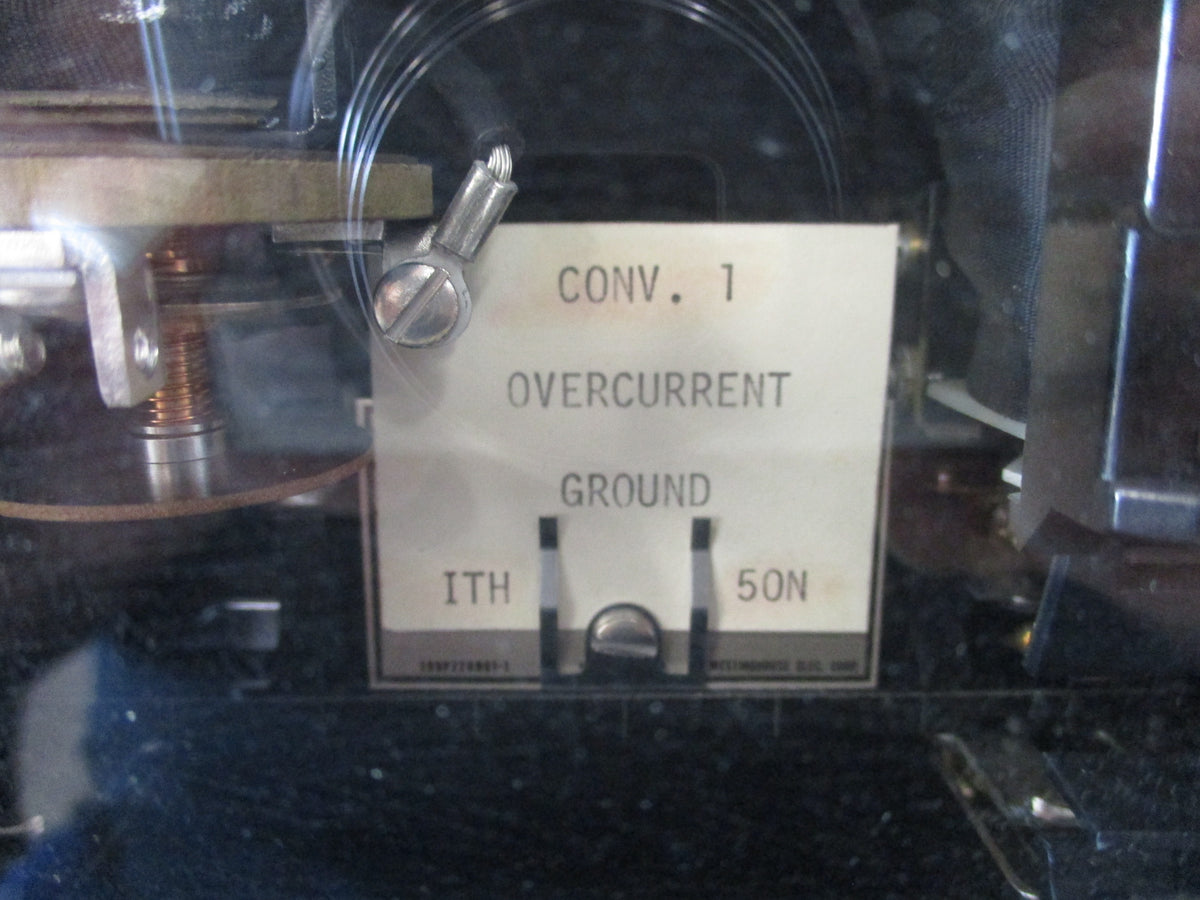Westinghouse Overcurrent Relay ITH *Broken Terminal Casing* Used