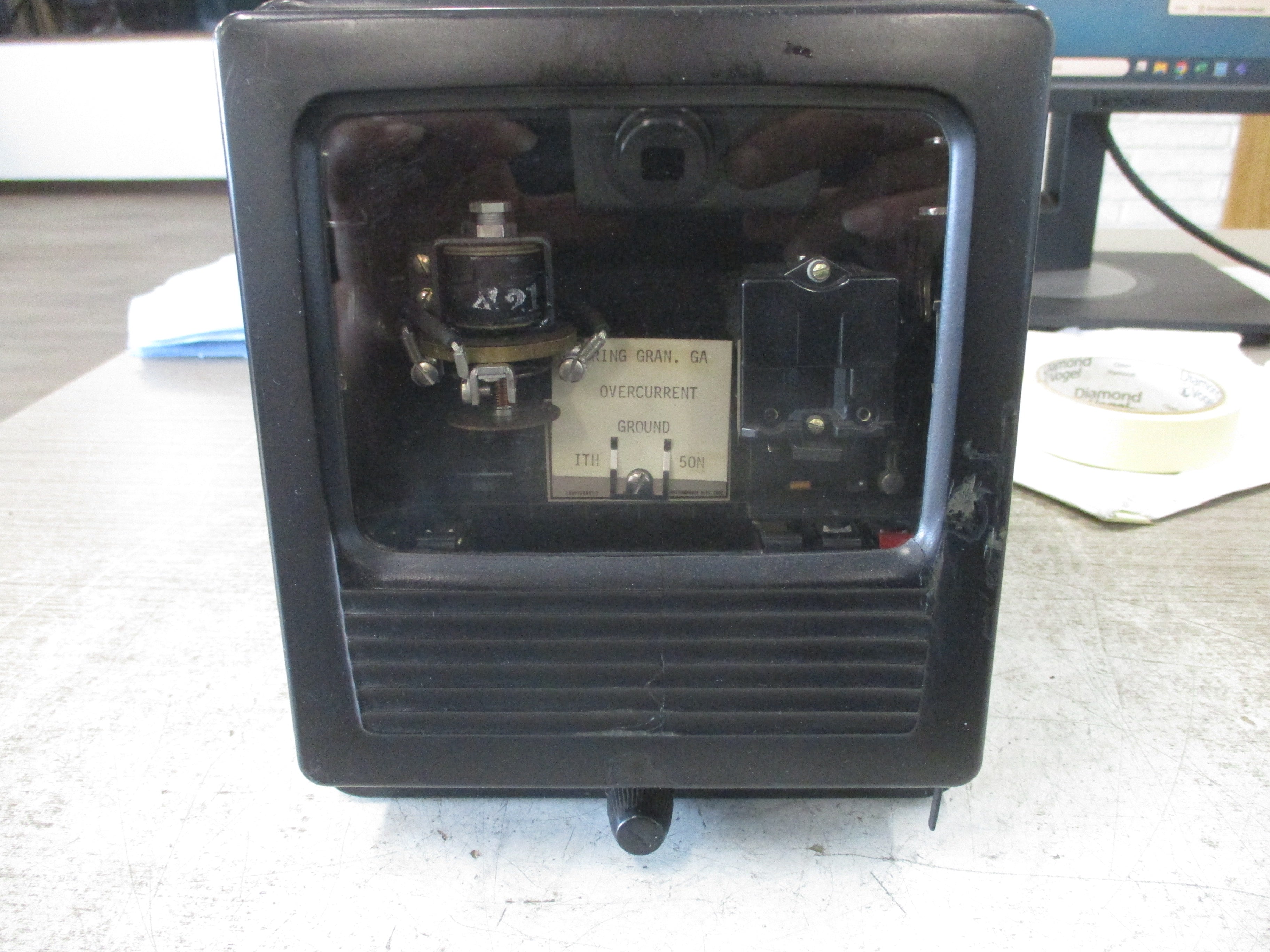 Westinghouse Overcurrent Relay ITH *Missing (1) Cover Screw* Used